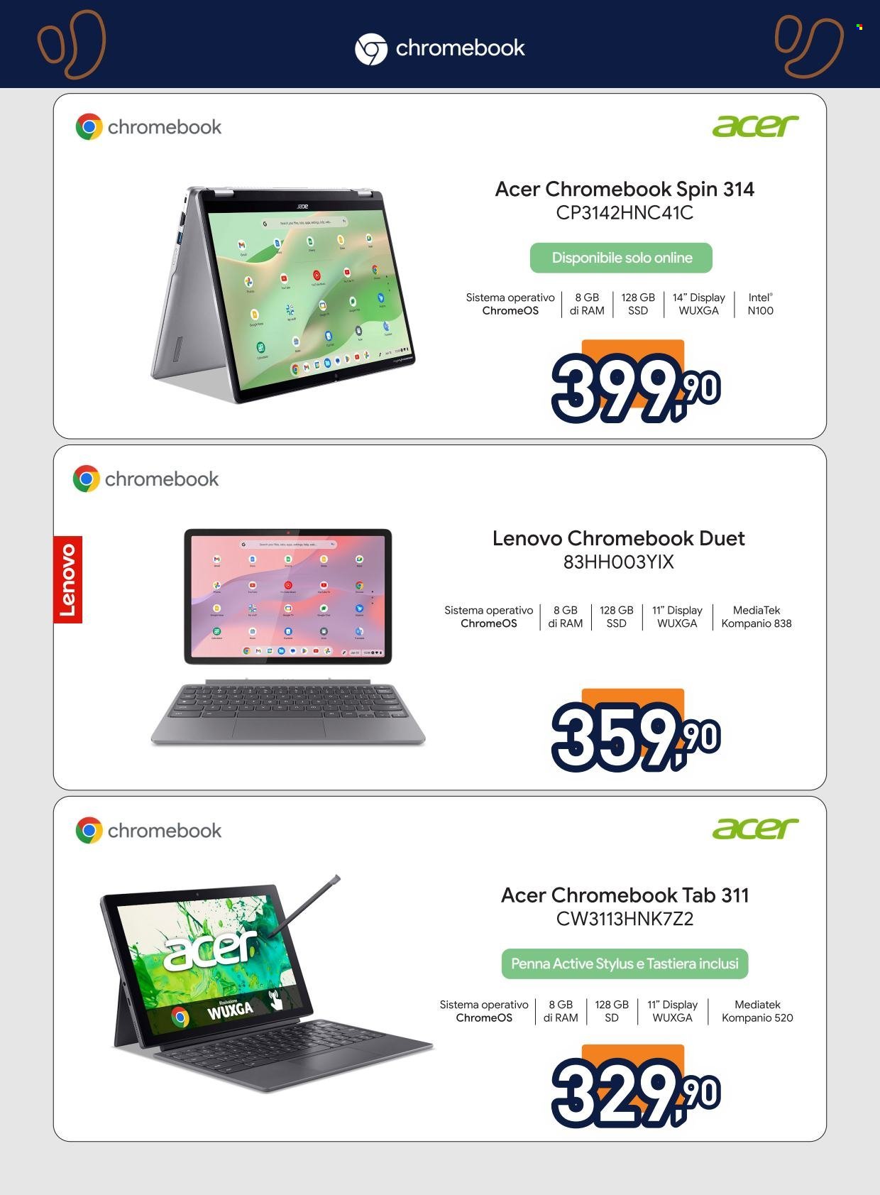 Volantino UNIEURO - Speciale Chromebook