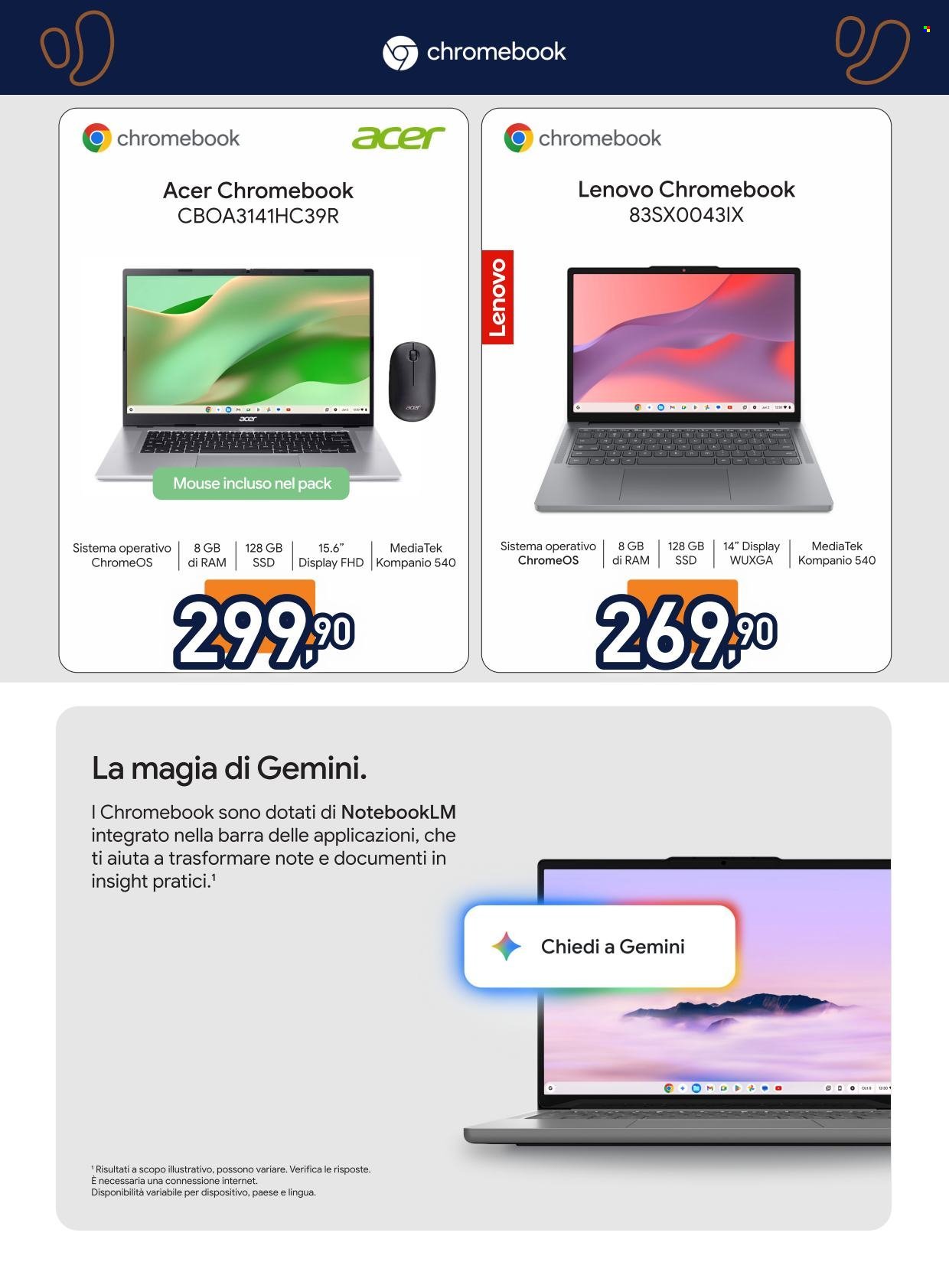 Volantino UNIEURO - Speciale Chromebook