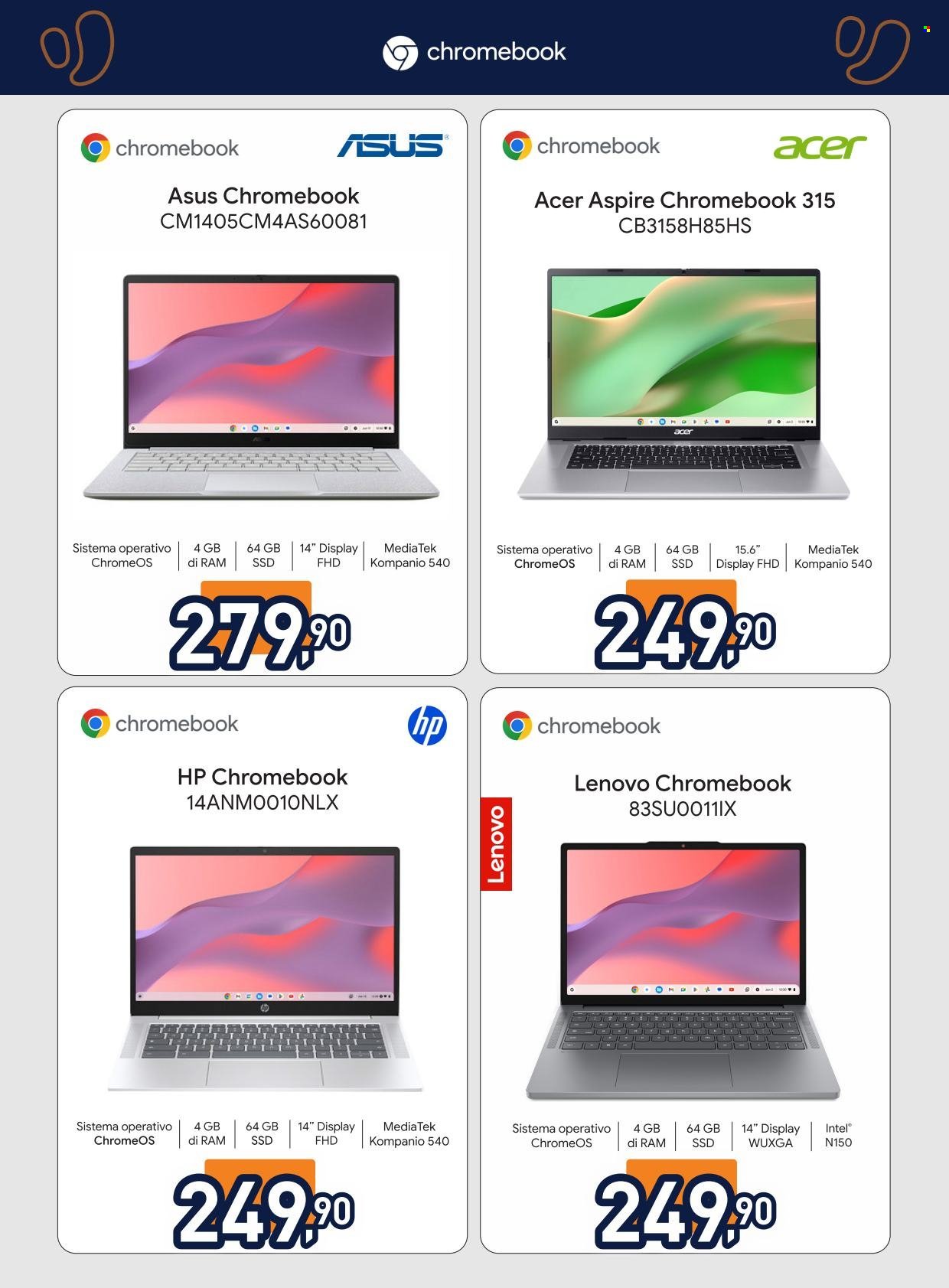 Volantino UNIEURO - Speciale Chromebook