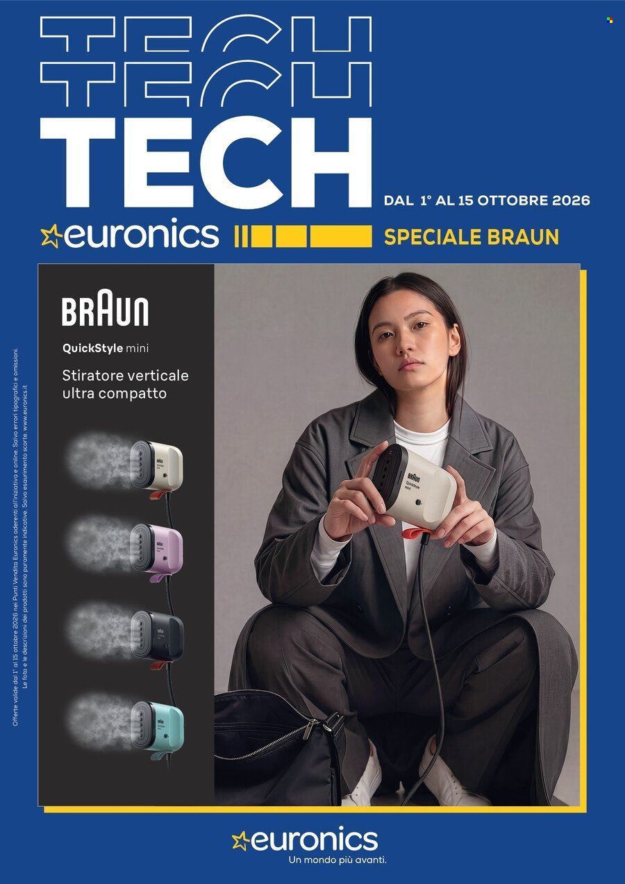Volantino EURONICS - Speciale Braun