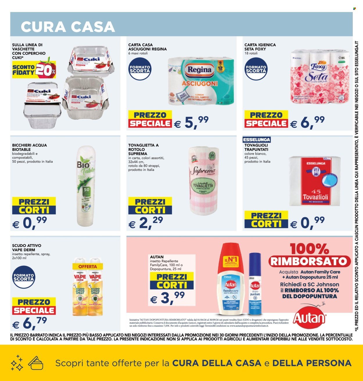 Volantino ESSELUNGA - Speciale Casa e Persona