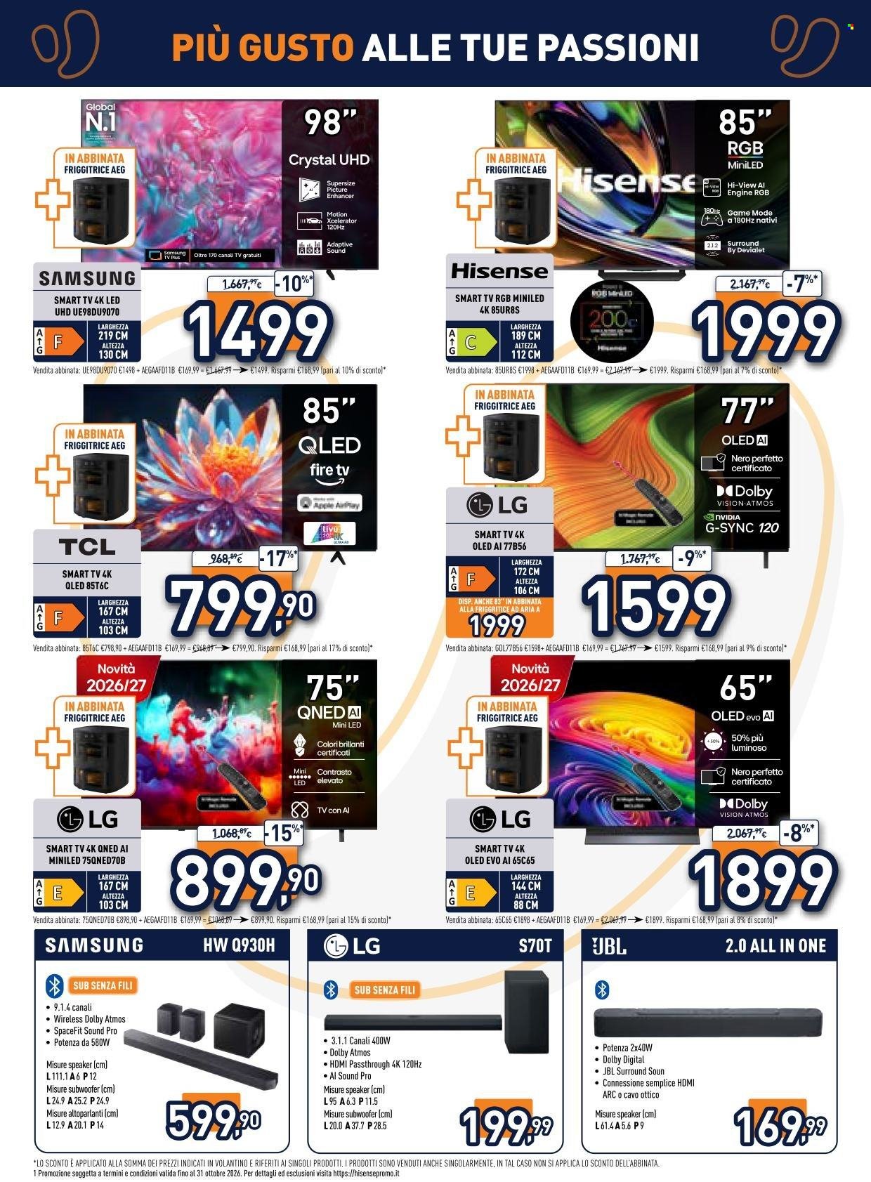Volantino UNIEURO - Più gusto alle tue passioni