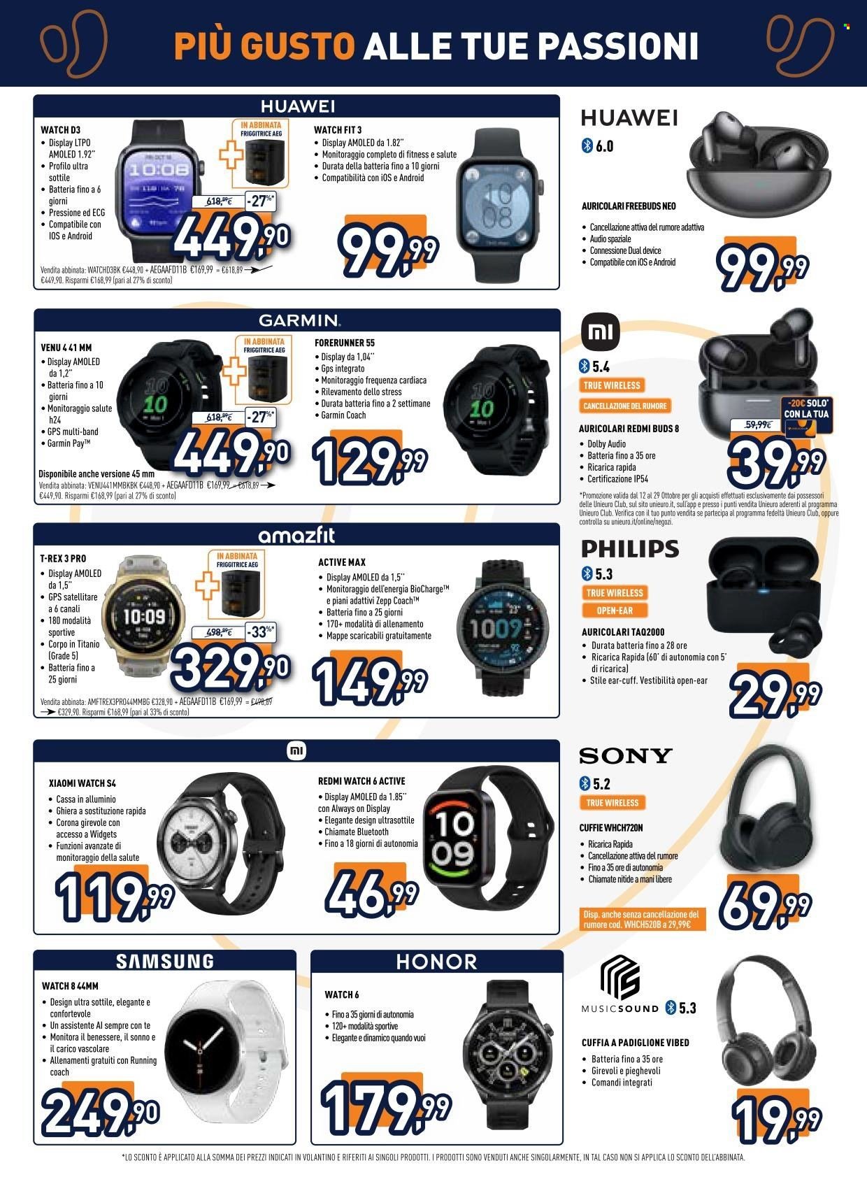 Volantino UNIEURO - Più gusto alle tue passioni