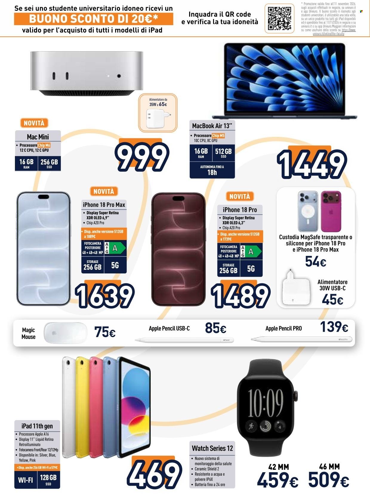 Volantino UNIEURO - Più gusto alle tue passioni