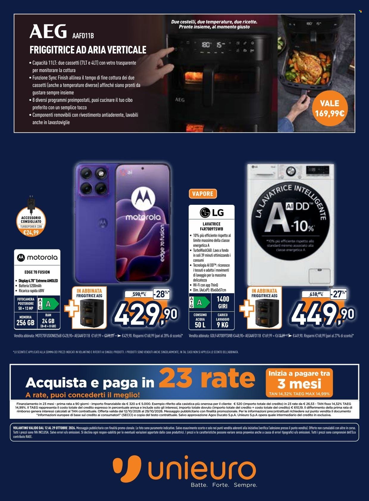 Volantino UNIEURO - Più gusto alle tue passioni