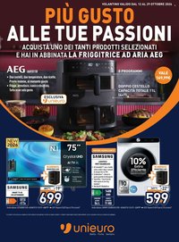 Volantino UNIEURO - Più gusto alle tue passioni