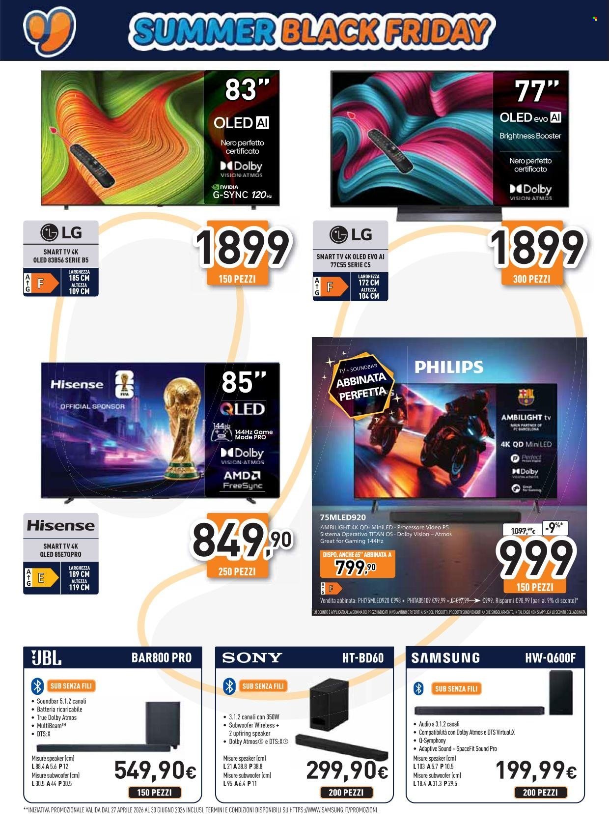 Volantino UNIEURO - Summer Black Friday