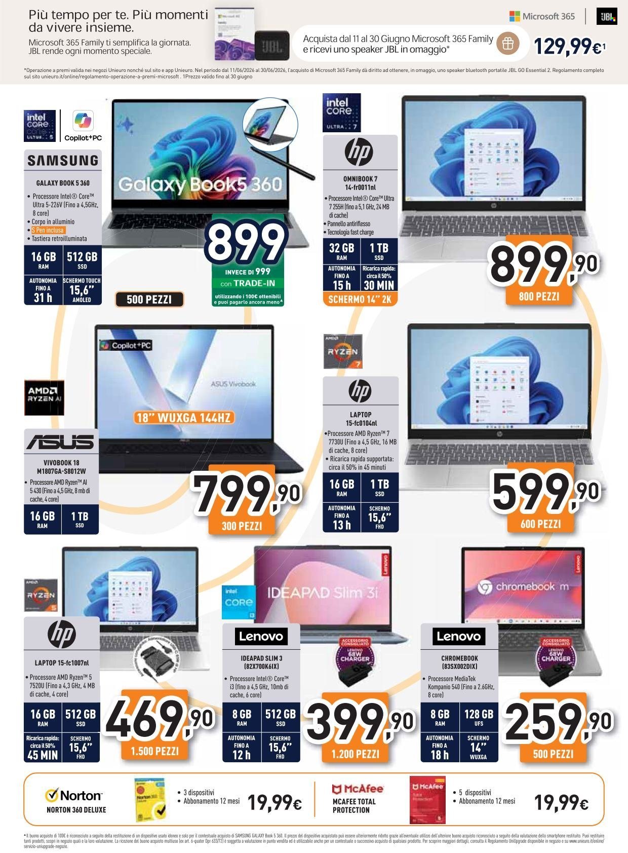 Volantino UNIEURO - Summer Black Friday