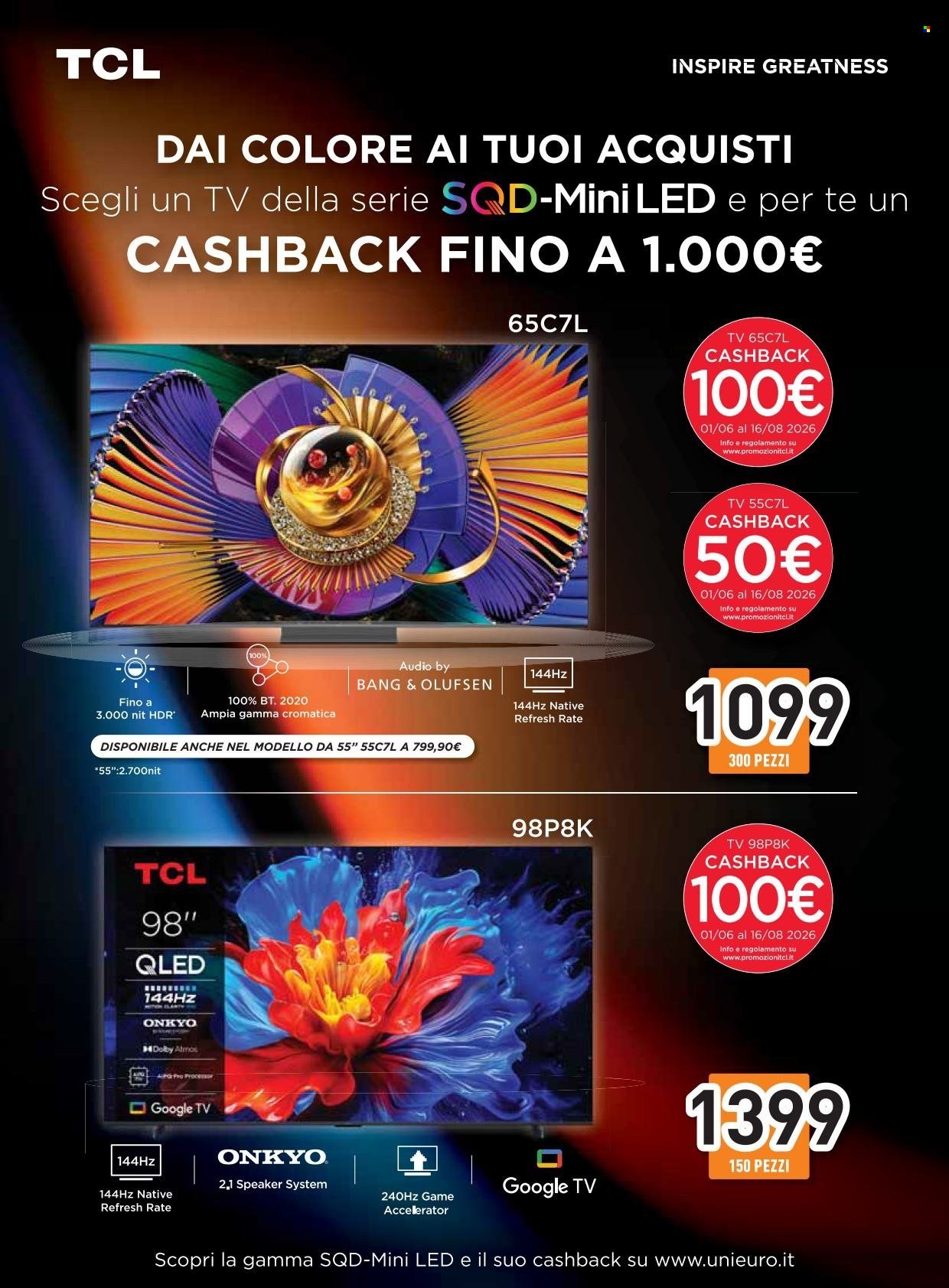 Volantino UNIEURO - Summer Black Friday