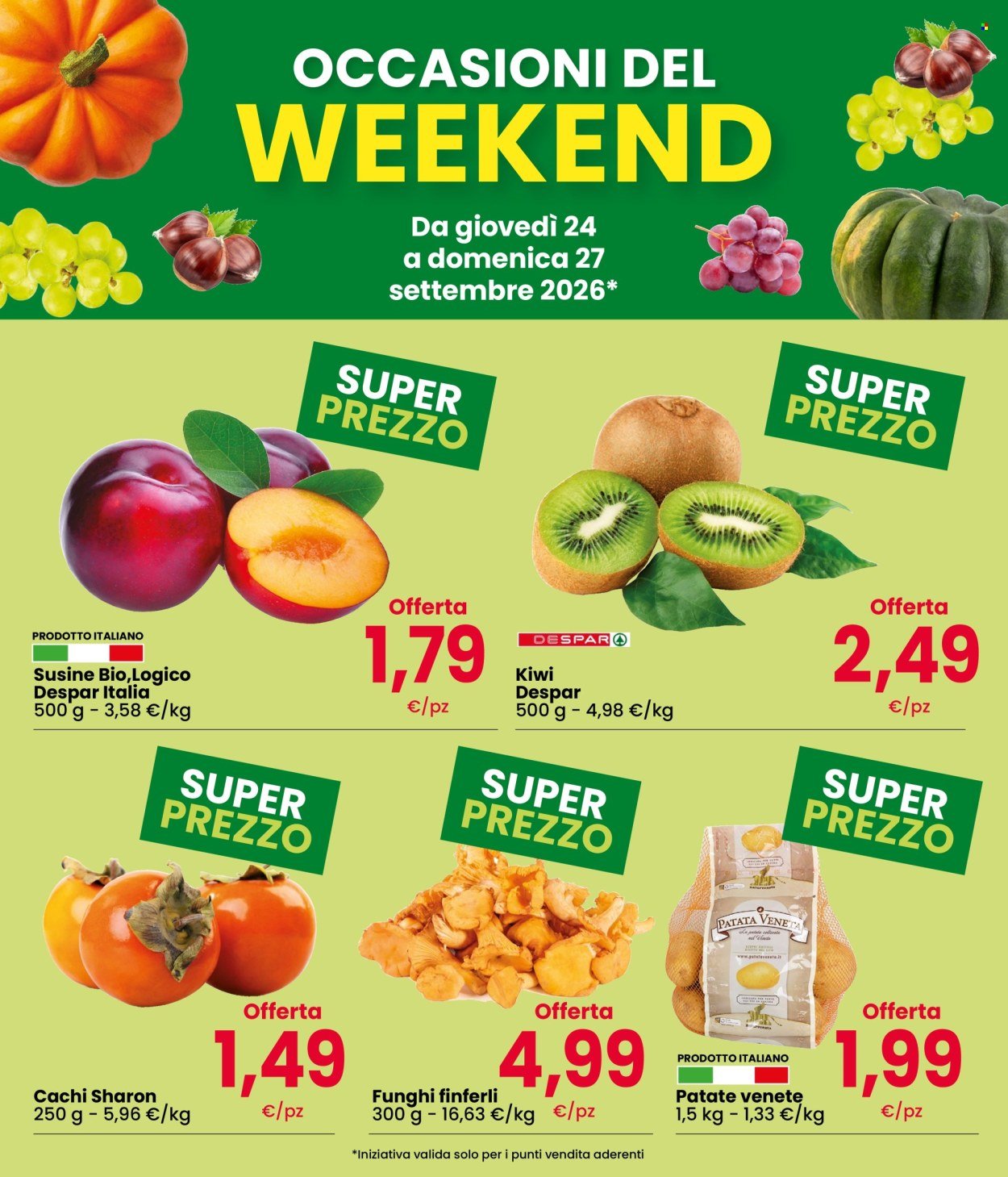 Volantino EUROSPAR - Fresche Occasioni