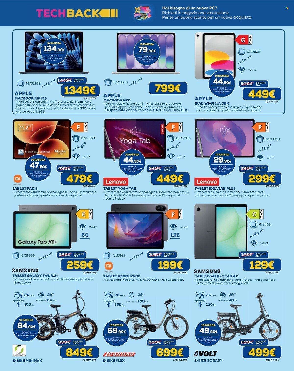 Volantino EURONICS - In Vacanza a Tasso Zero