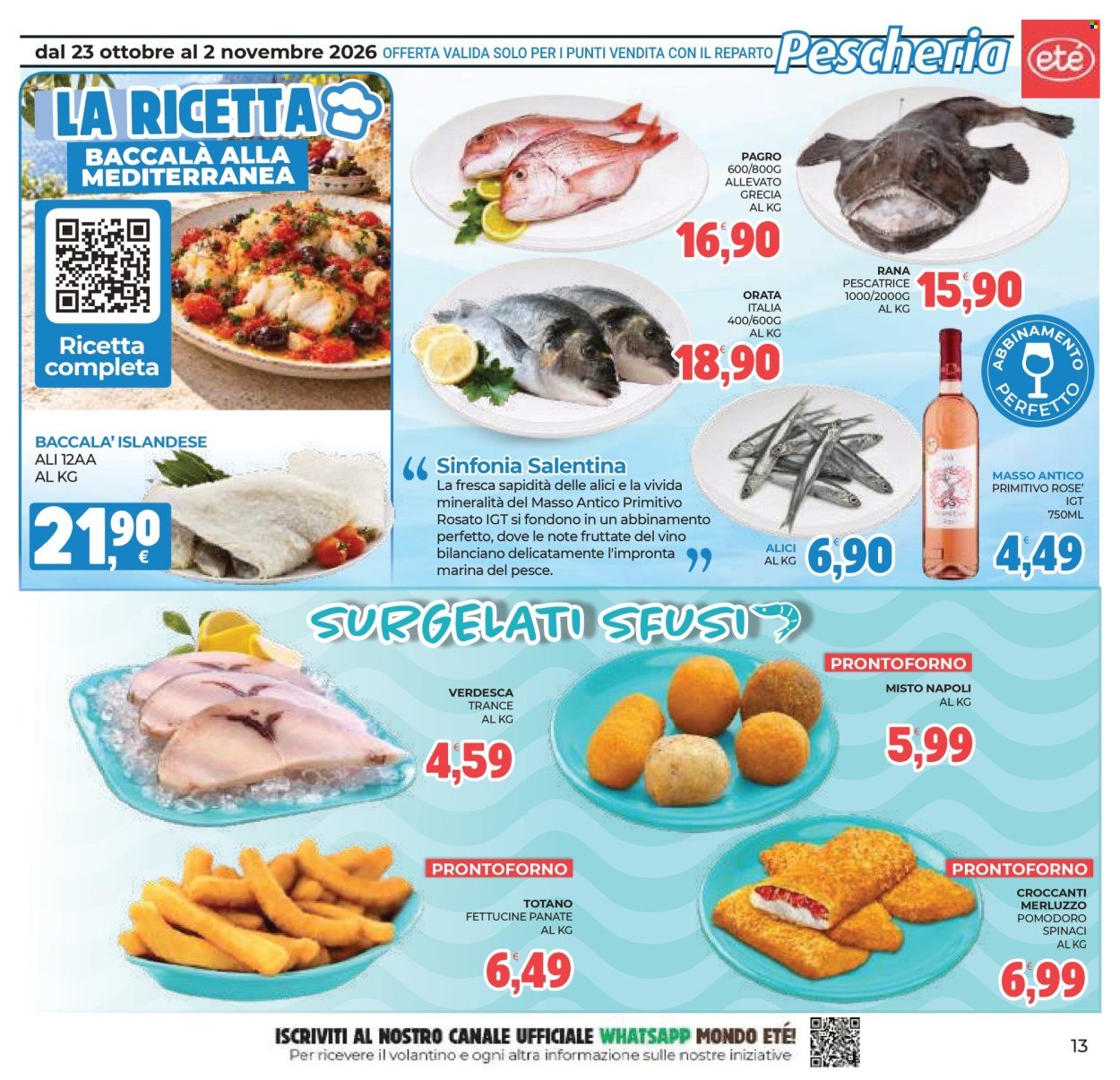 Volantino ETÉ - Da venerdì 23 ottobre 2026