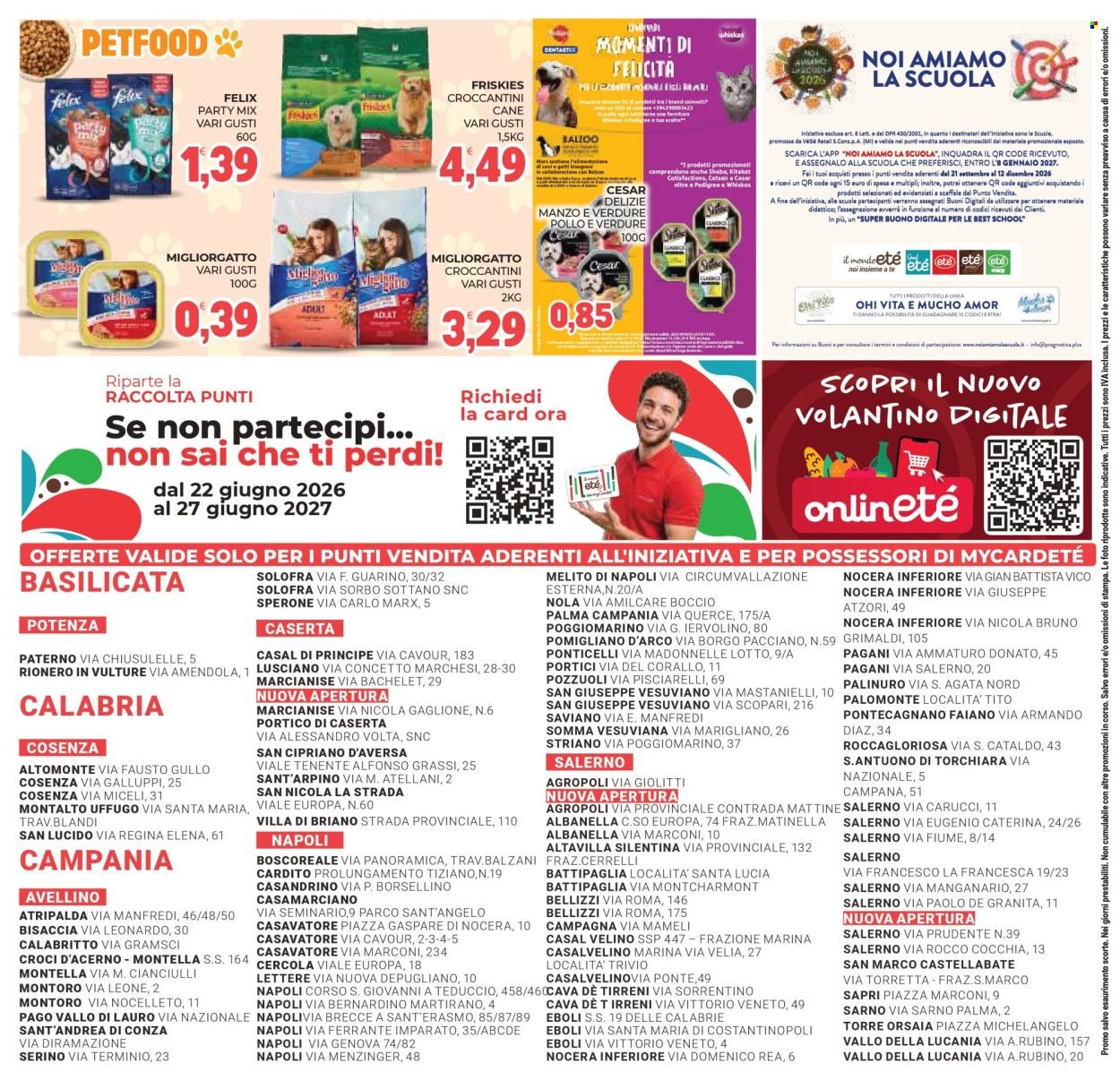 Volantino ETÉ - Da venerdì 23 ottobre 2026