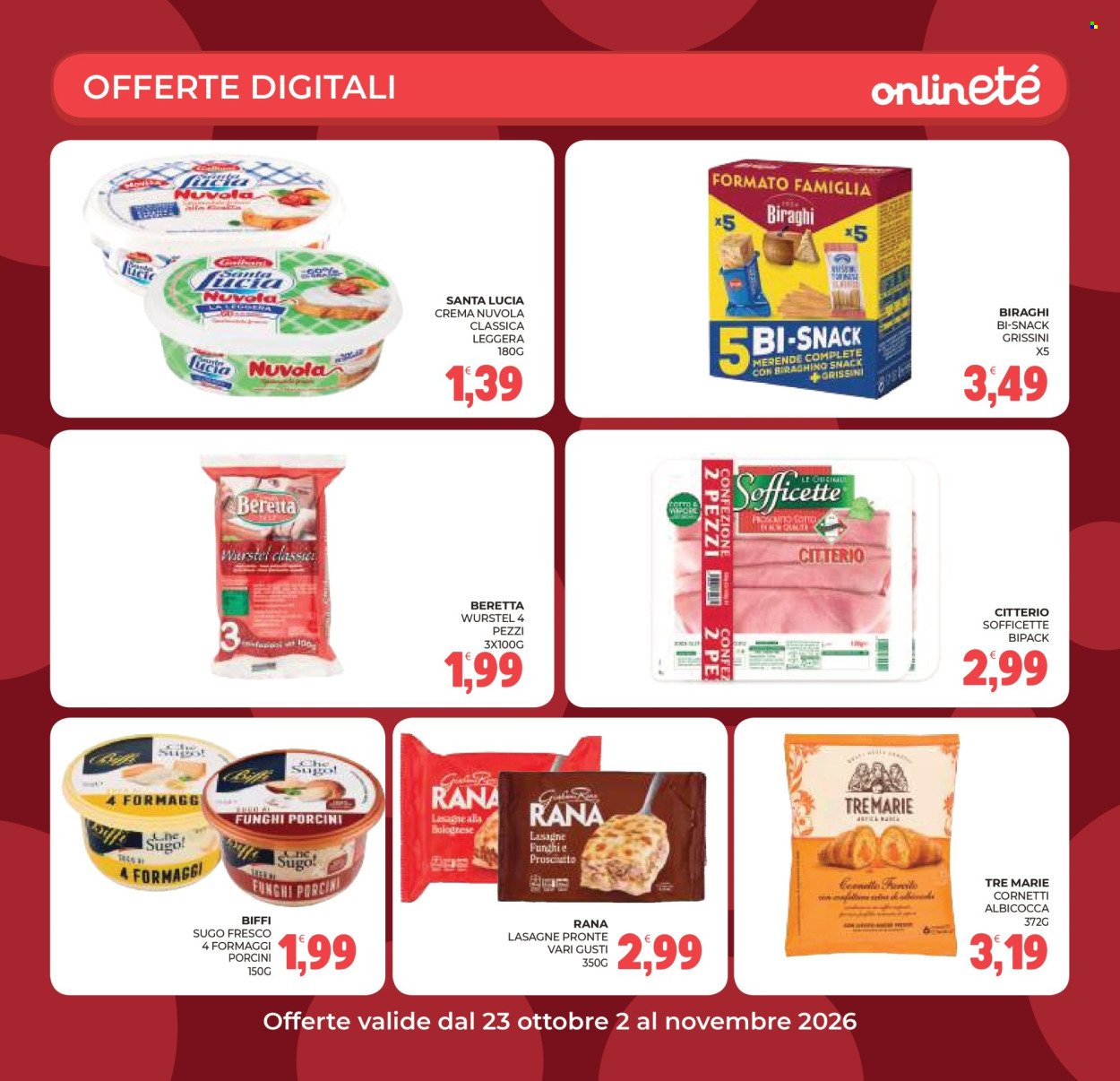 Volantino ETÉ - Da venerdì 23 ottobre 2026