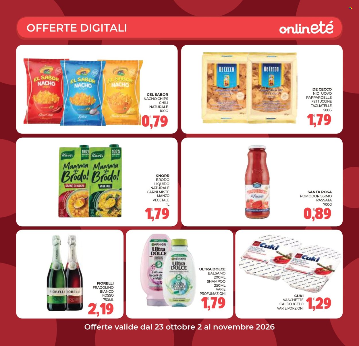 Volantino ETÉ - Da venerdì 23 ottobre 2026