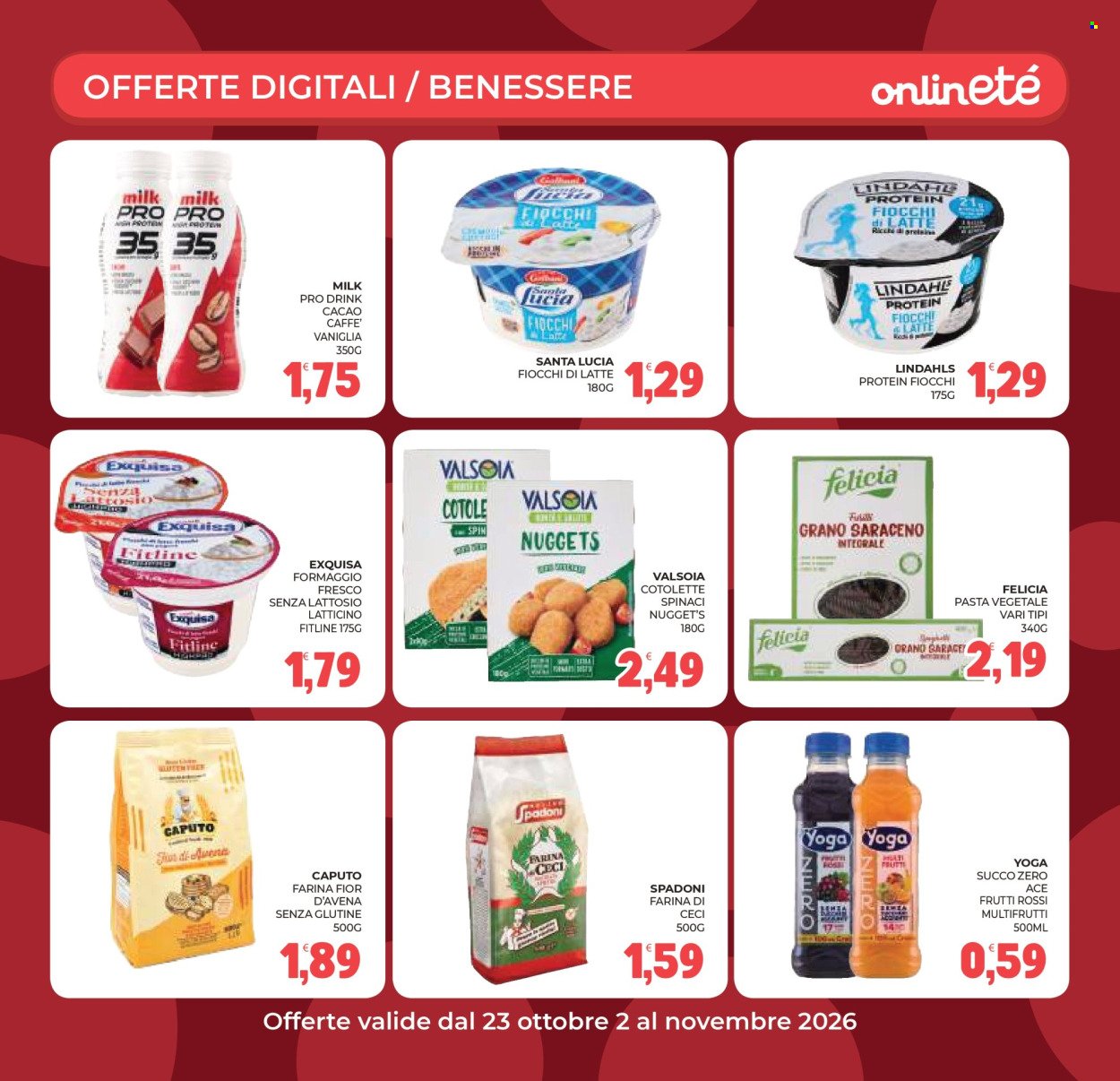 Volantino ETÉ - Da venerdì 23 ottobre 2026