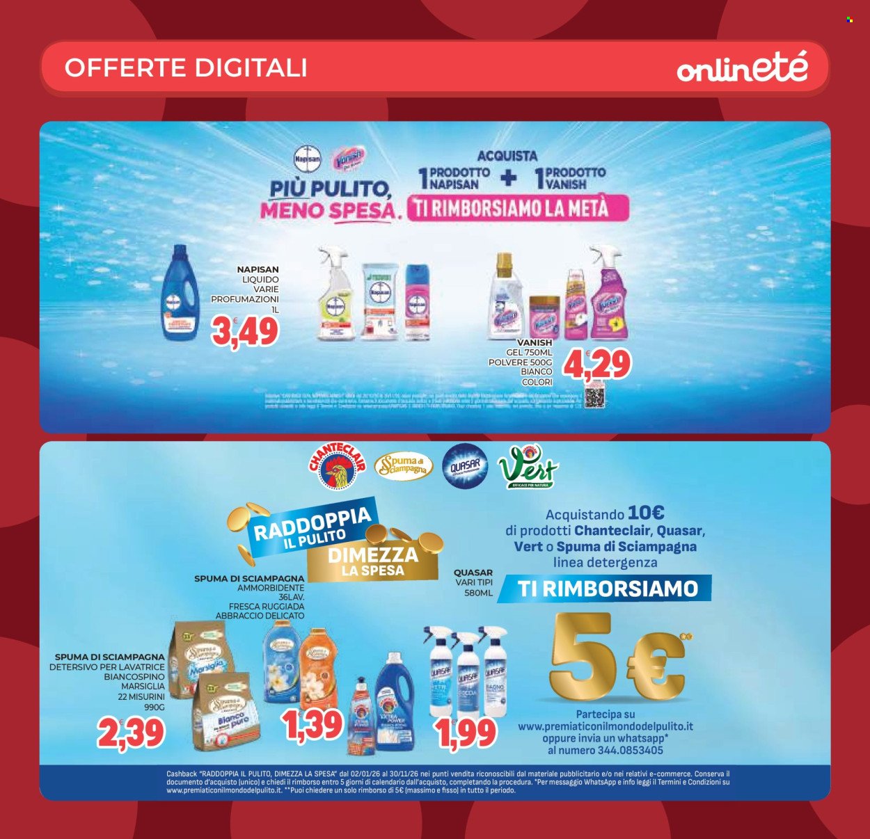 Volantino ETÉ - Da venerdì 23 ottobre 2026