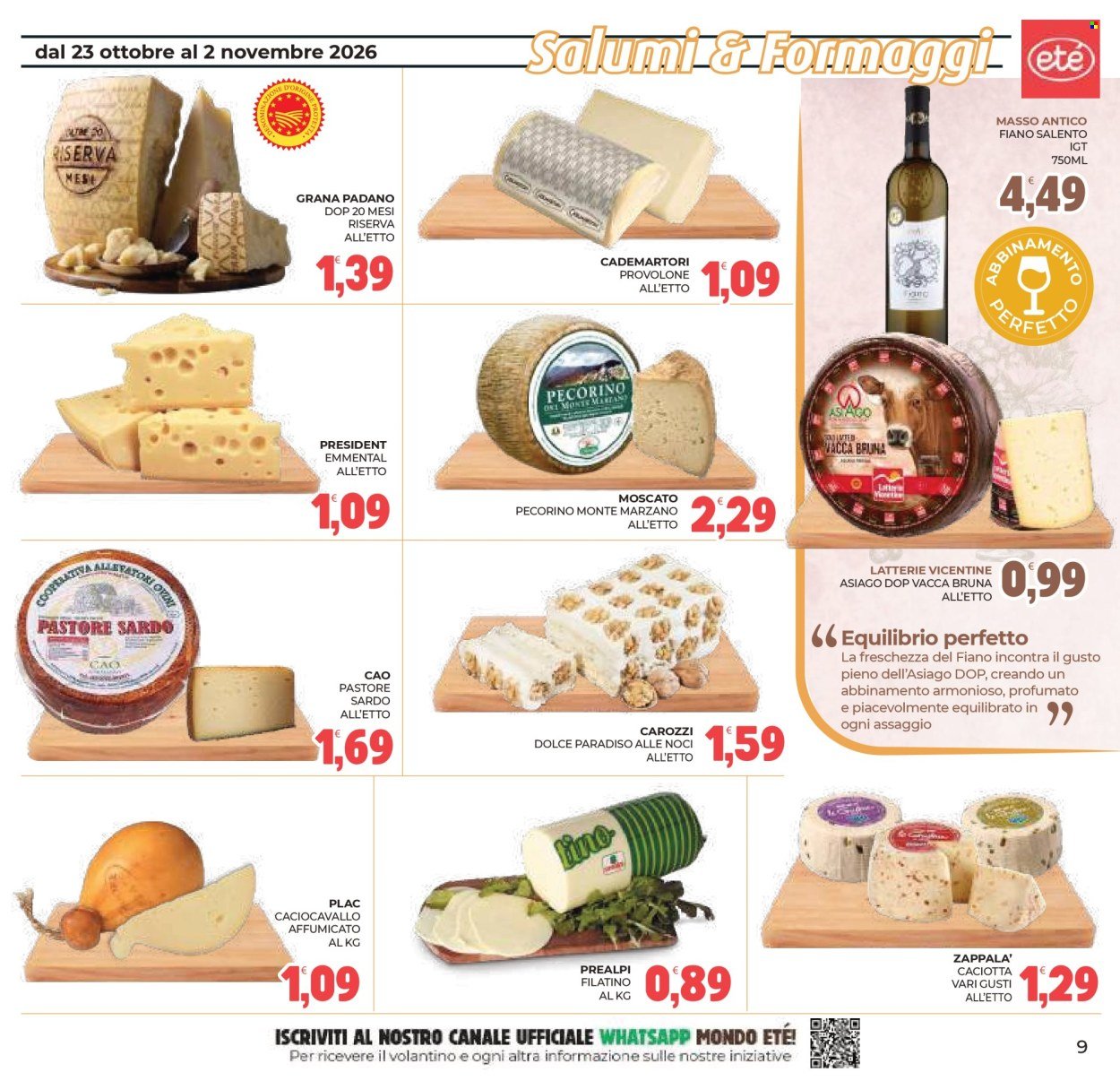 Volantino ETÉ - Da venerdì 23 ottobre 2026