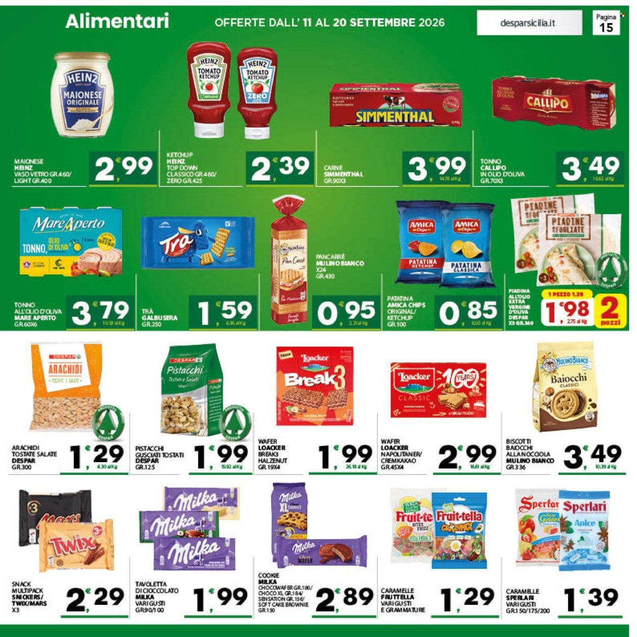 Volantino EUROSPAR - Da venerdì 11 2026