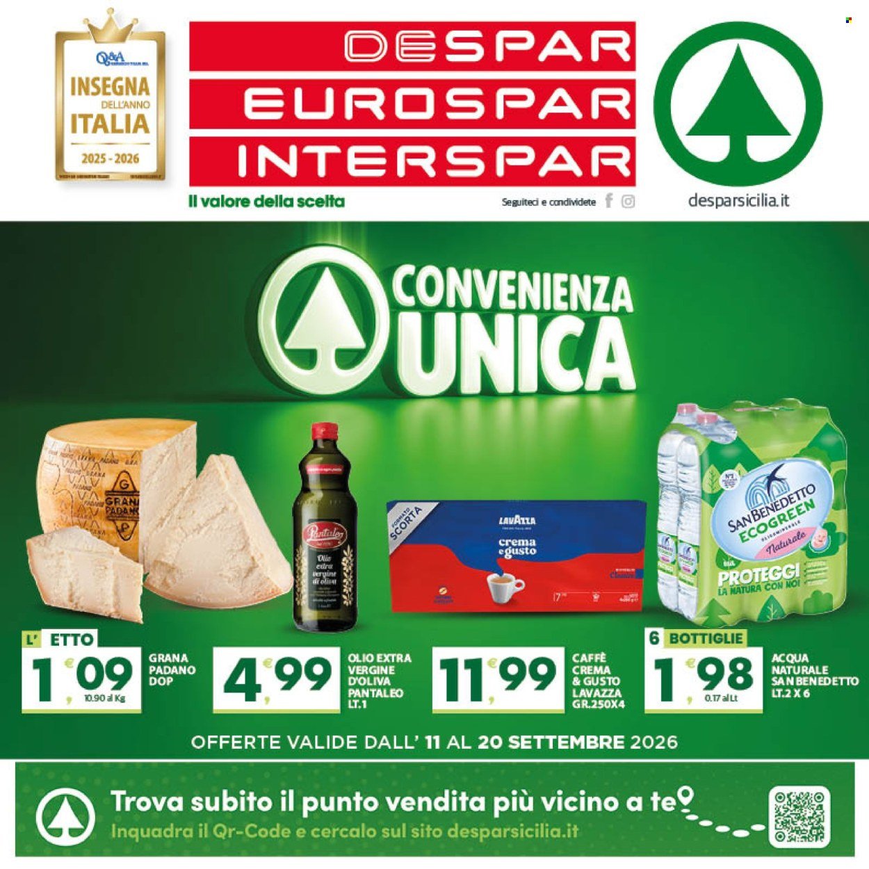 Volantino EUROSPAR - Da venerdì 11 2026