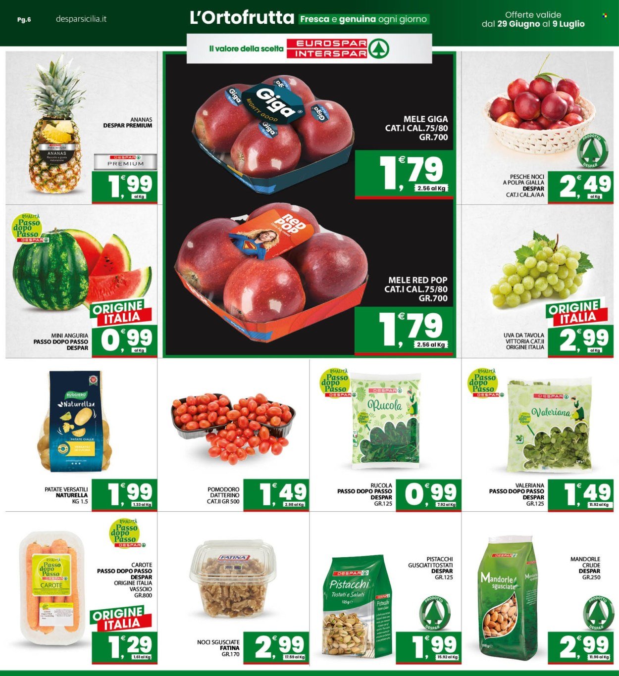 Volantino EUROSPAR - Da lunedì 29 giugno 2026