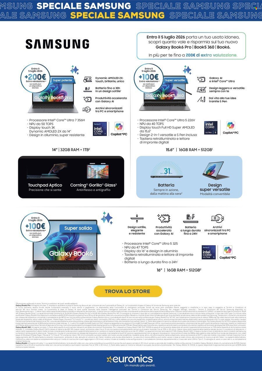 Volantino EURONICS - Speciale Samsung