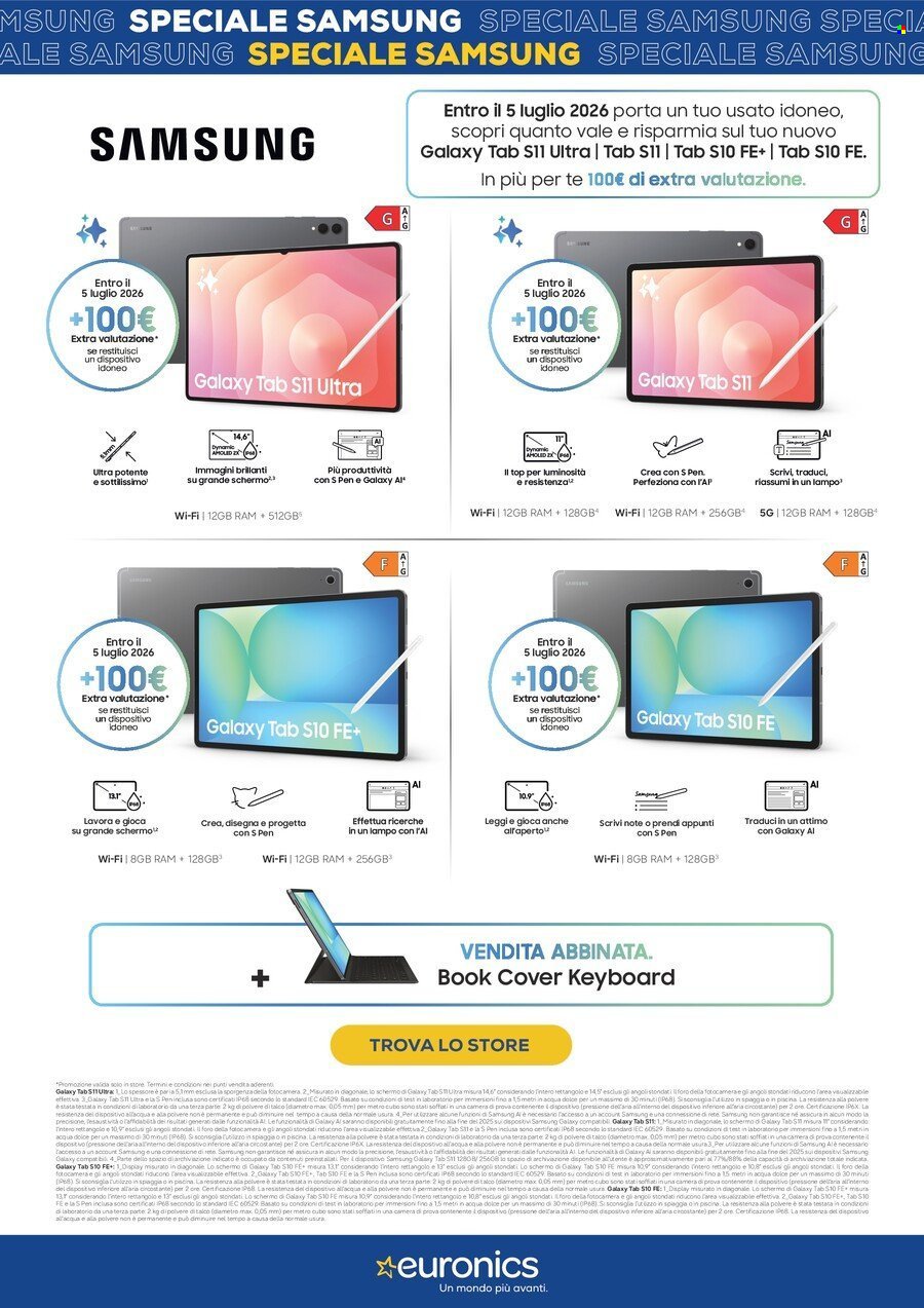 Volantino EURONICS - Speciale Samsung
