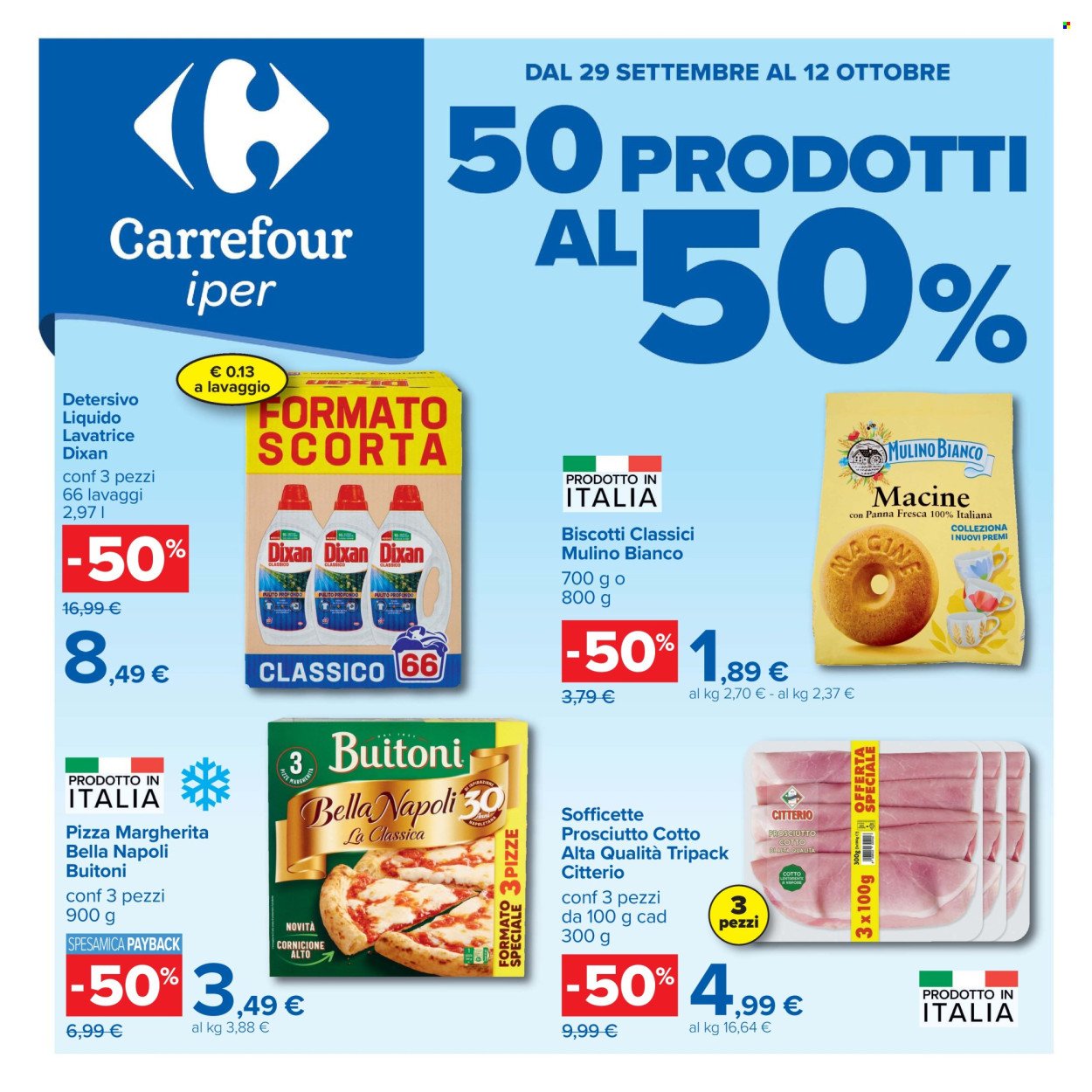 Volantino CARREFOUR - Da martedì 29 settembre 2026