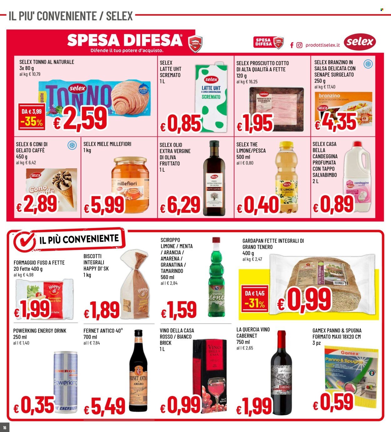 Volantino FAMILA - FAMILISSIMI - SCONTI FINO AL 50%