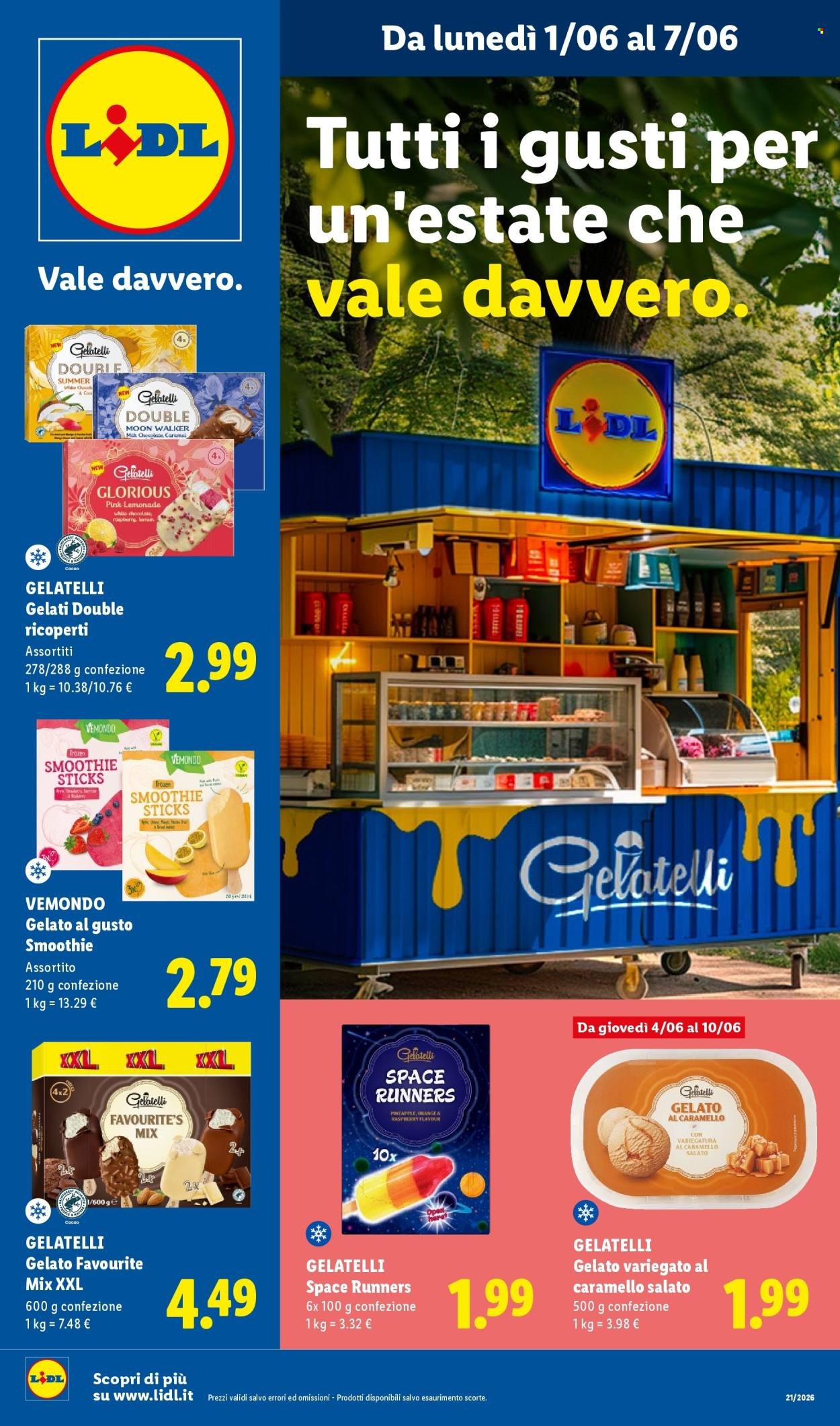 Volantino LIDL - Tutti i gusti dell'estate