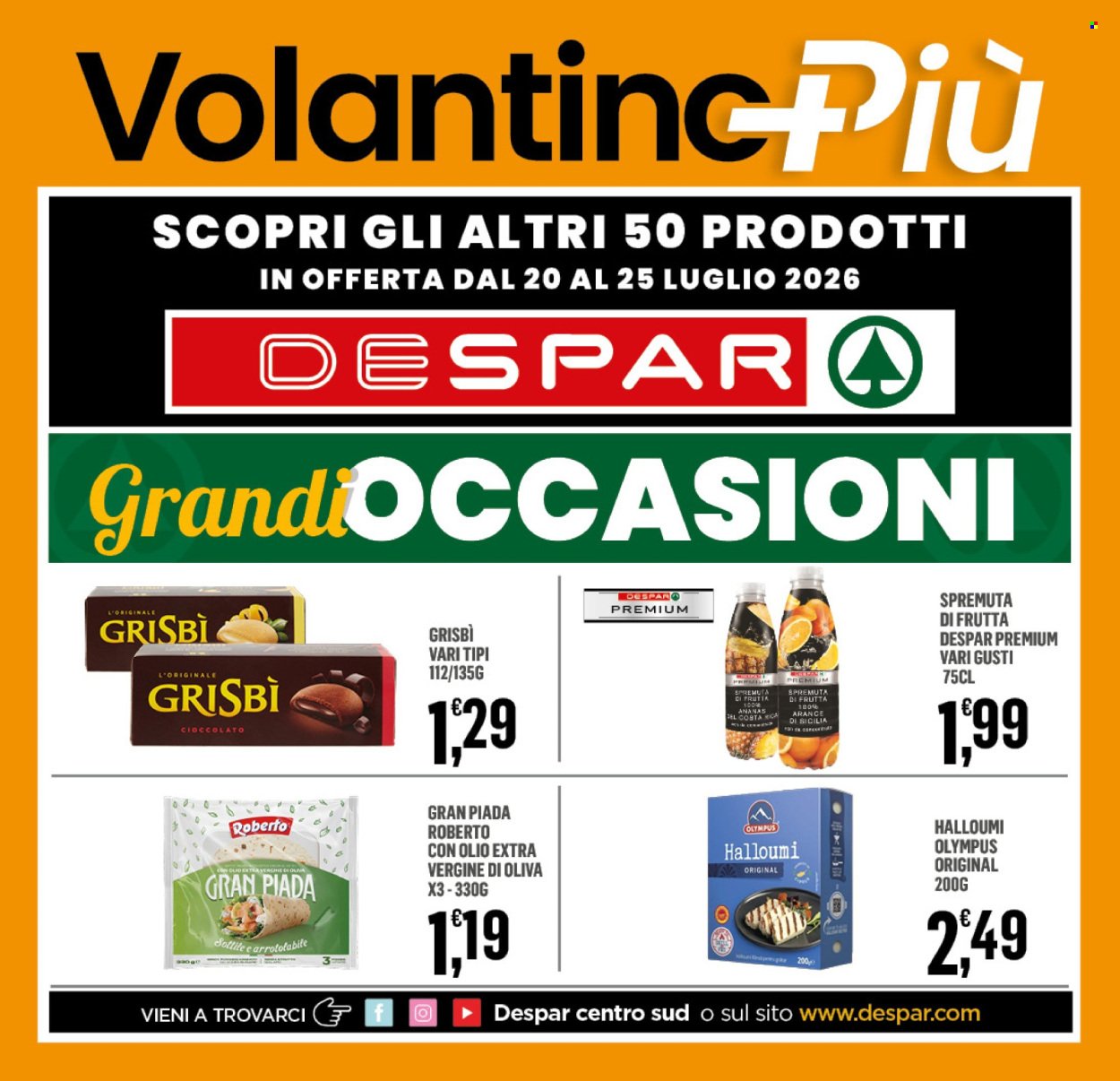 Volantino DESPAR - Da lunedì 20 2026