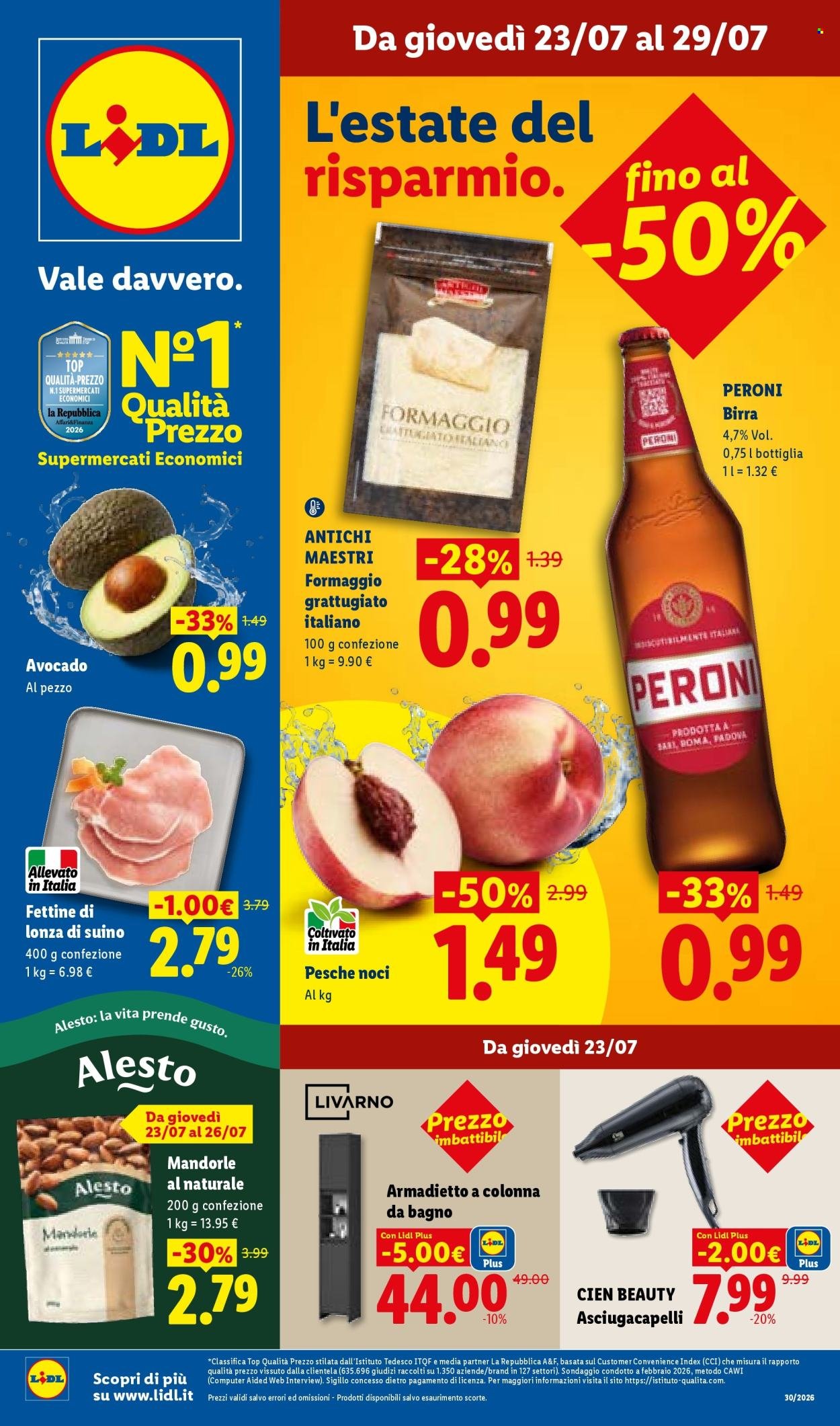Volantino LIDL - L'estate del risparmio