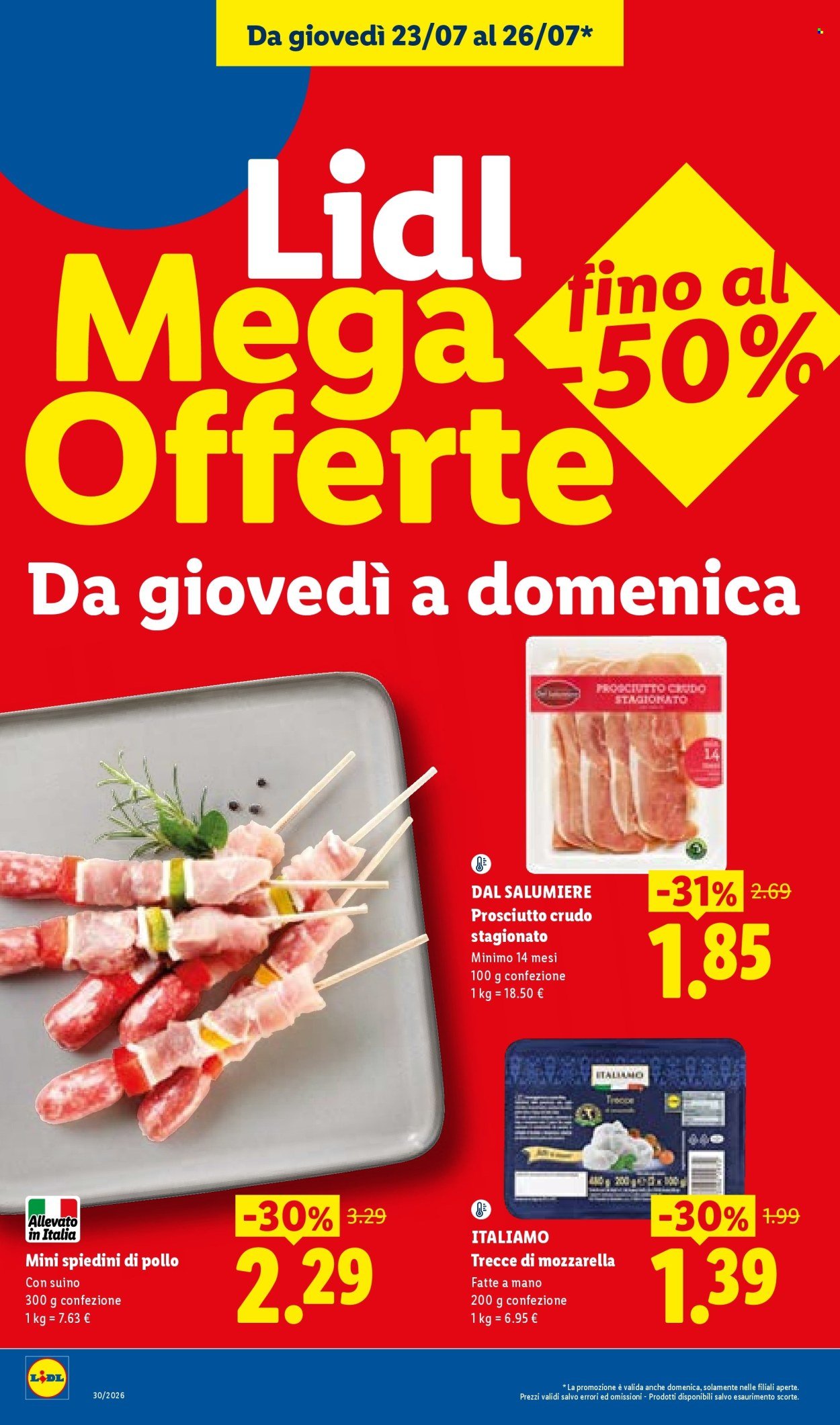 Volantino LIDL - L'estate del risparmio