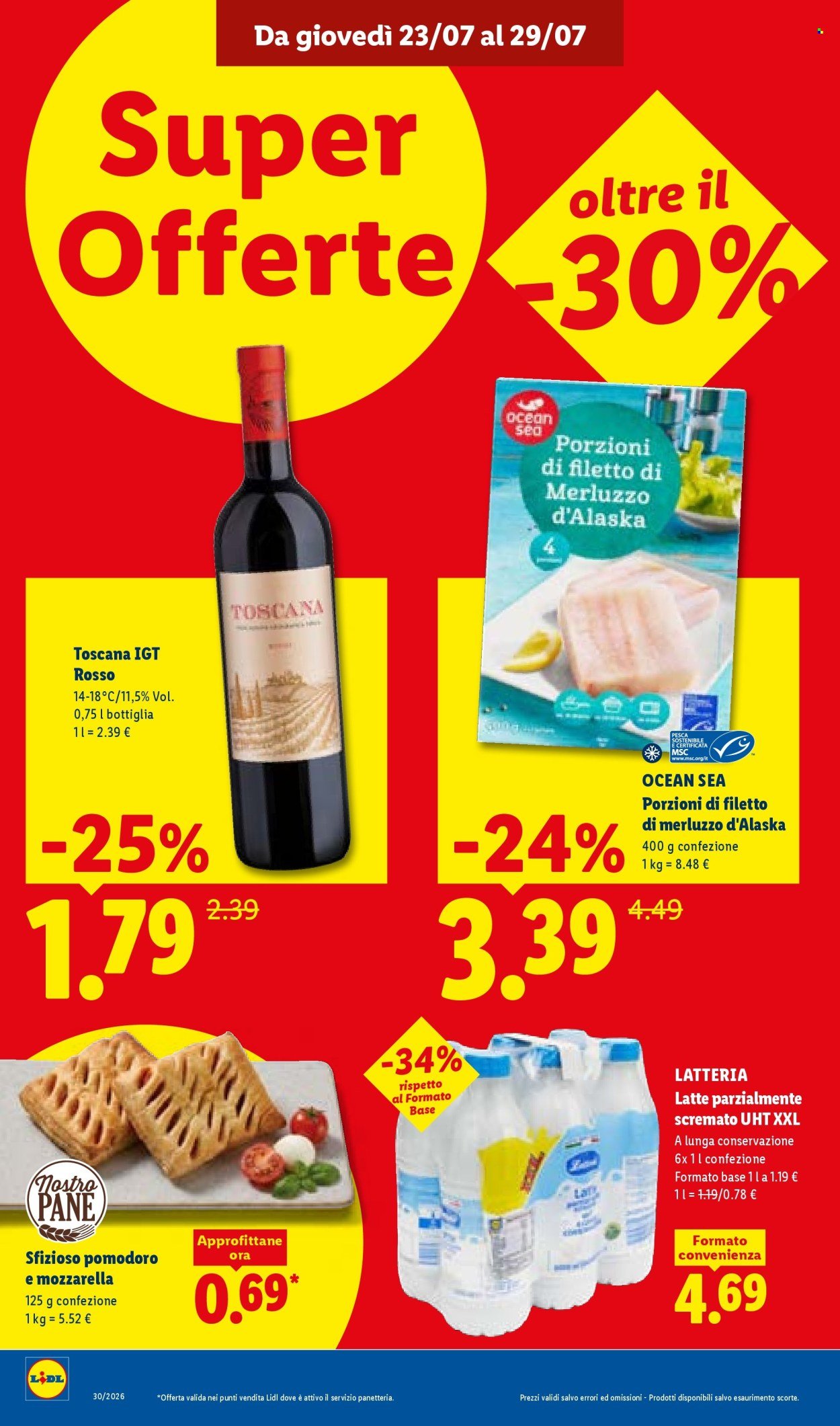 Volantino LIDL - L'estate del risparmio