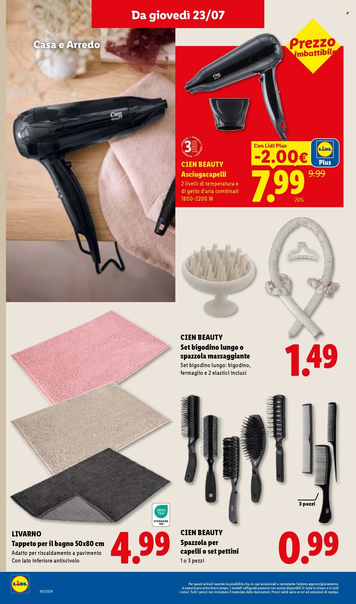 Volantino LIDL - L'estate del risparmio