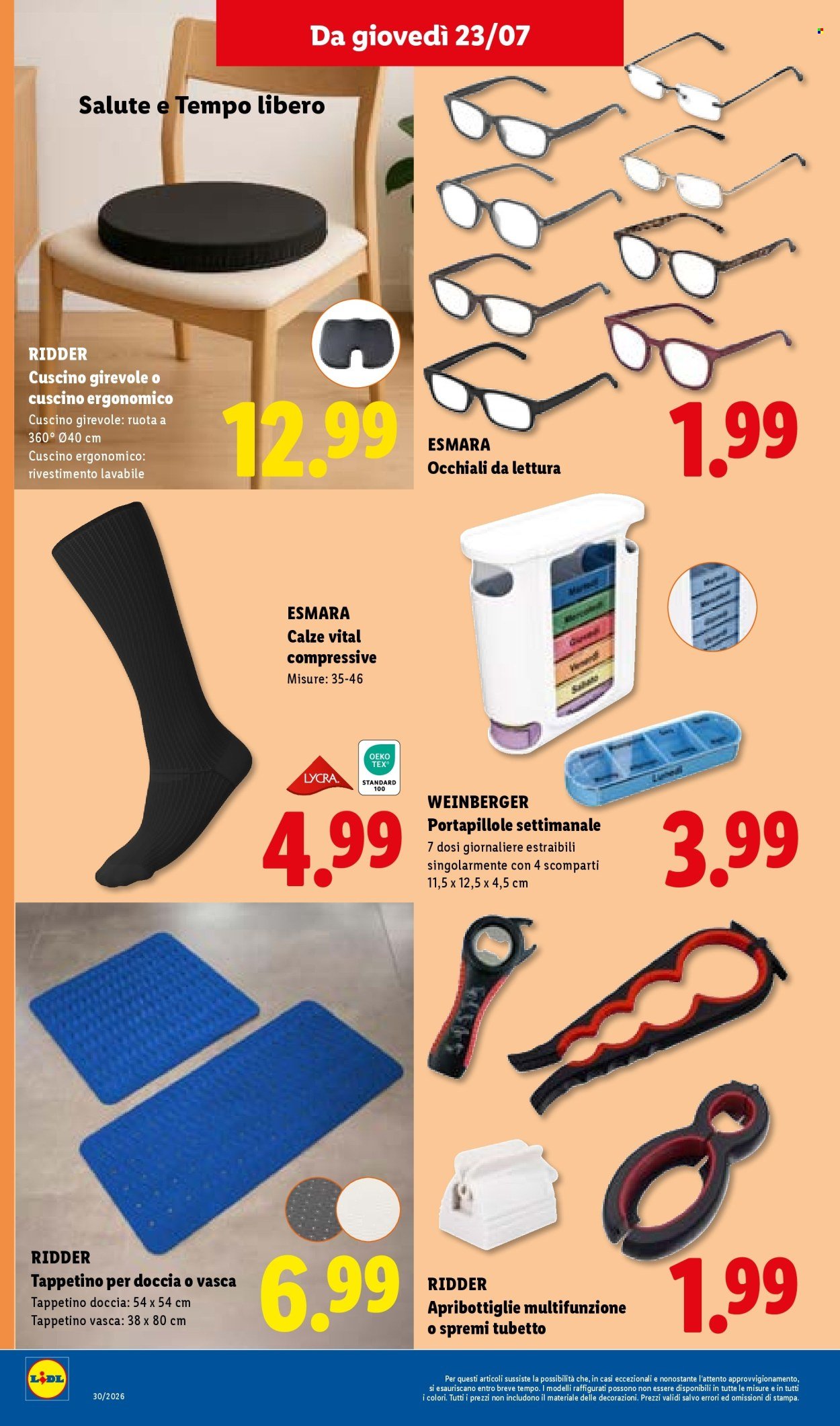 Volantino LIDL - L'estate del risparmio