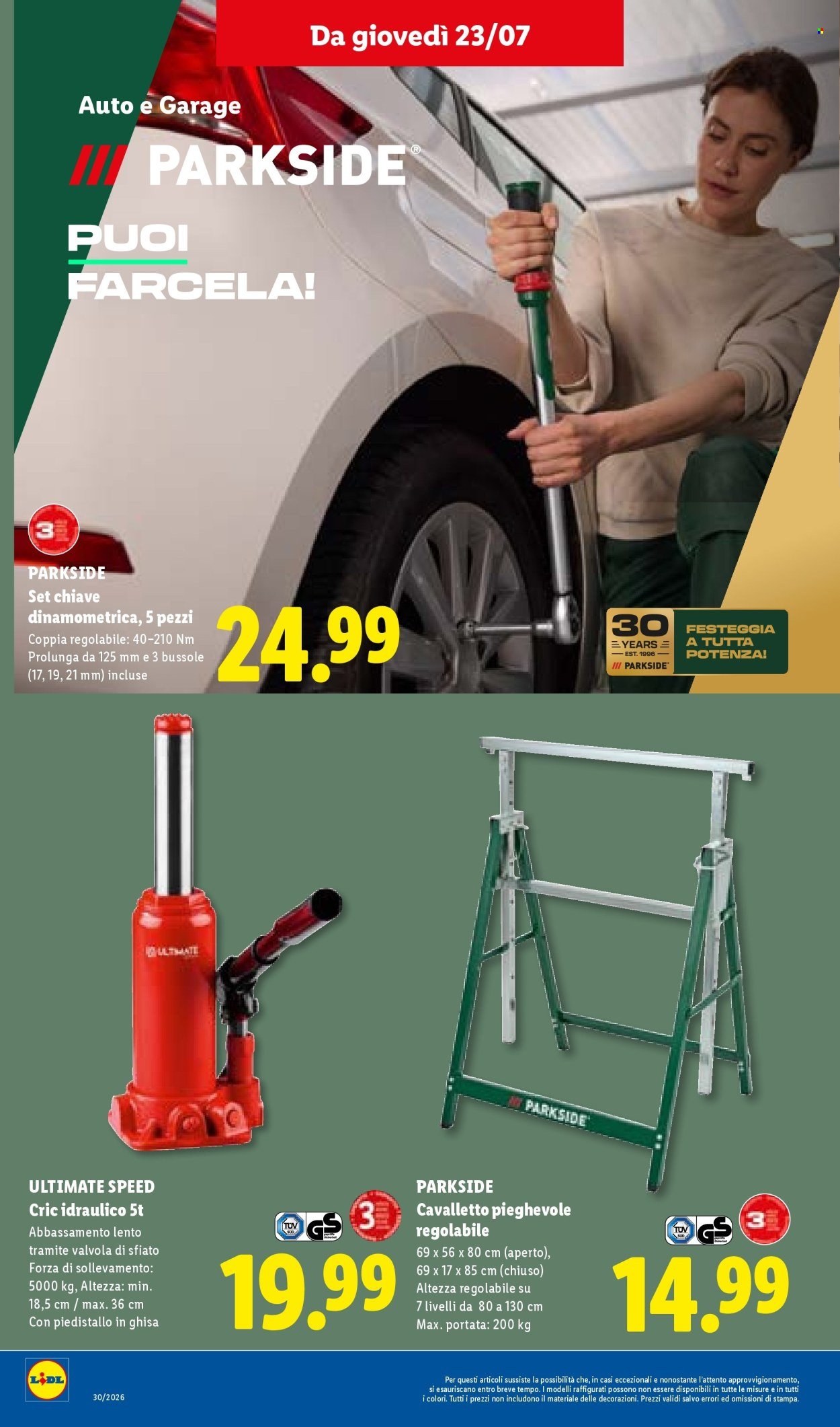 Volantino LIDL - L'estate del risparmio