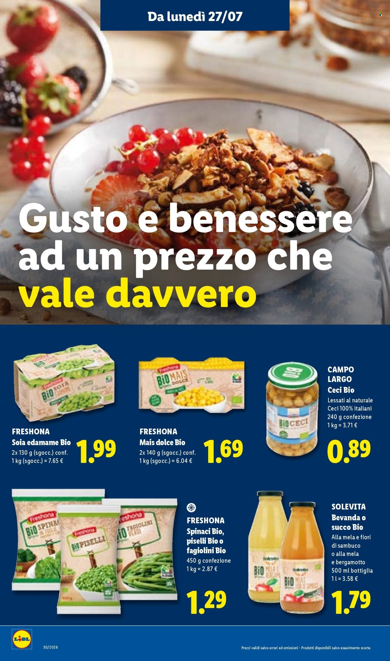 Volantino LIDL - L'estate del risparmio
