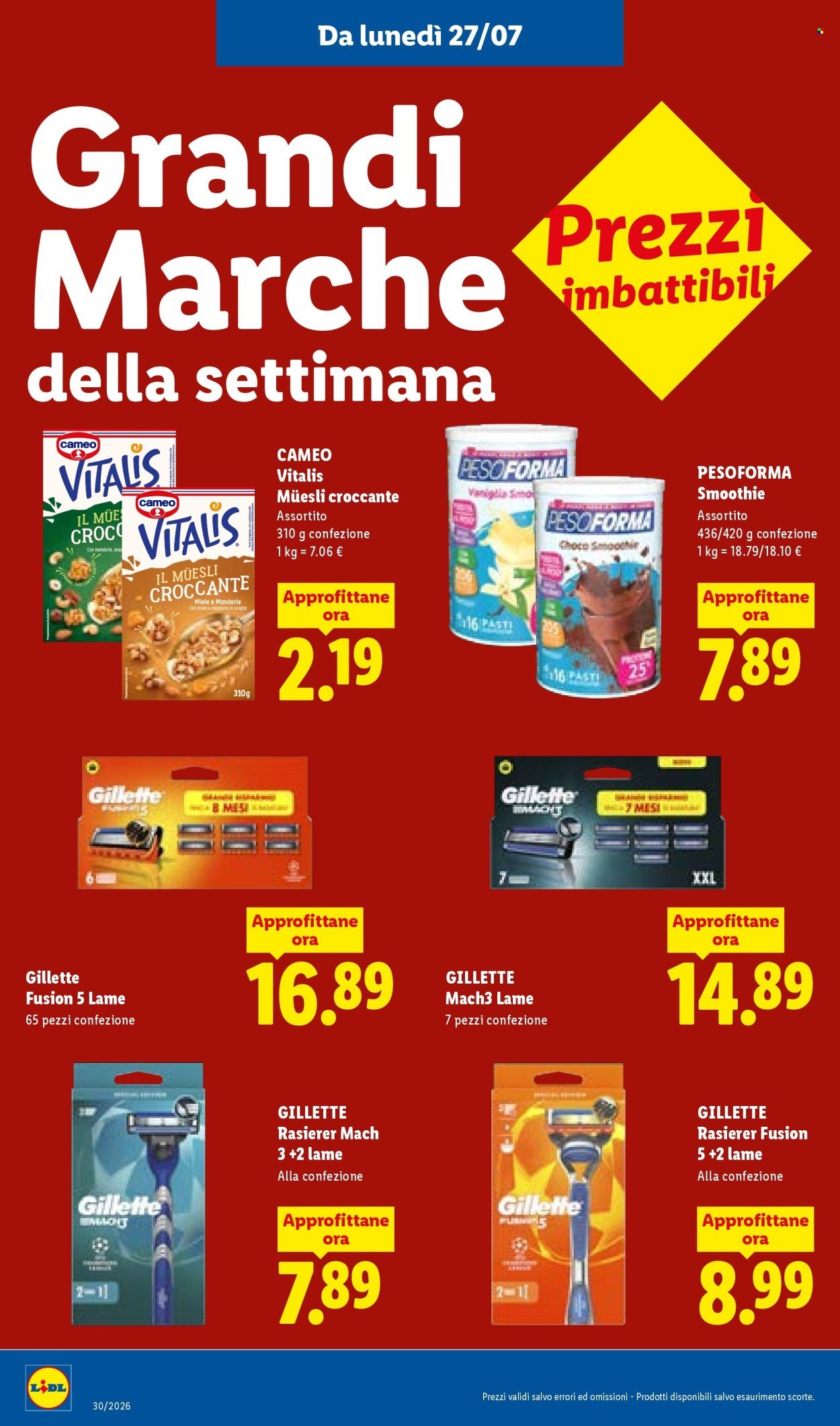 Volantino LIDL - L'estate del risparmio