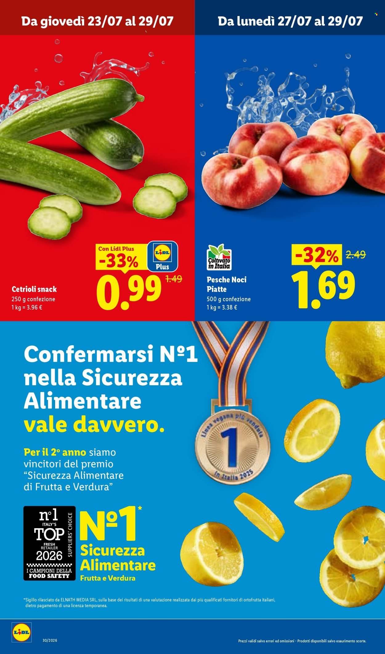 Volantino LIDL - L'estate del risparmio