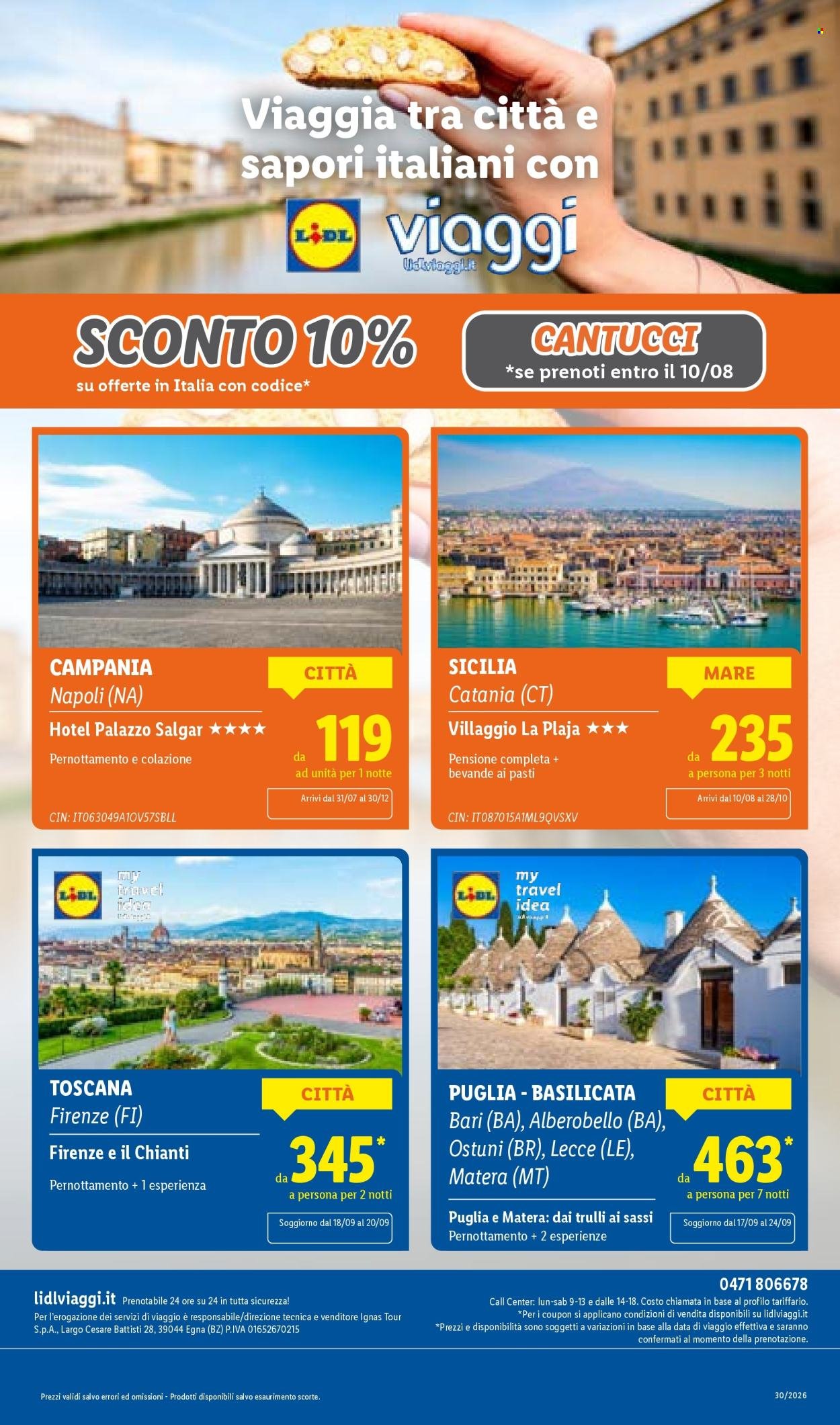 Volantino LIDL - L'estate del risparmio