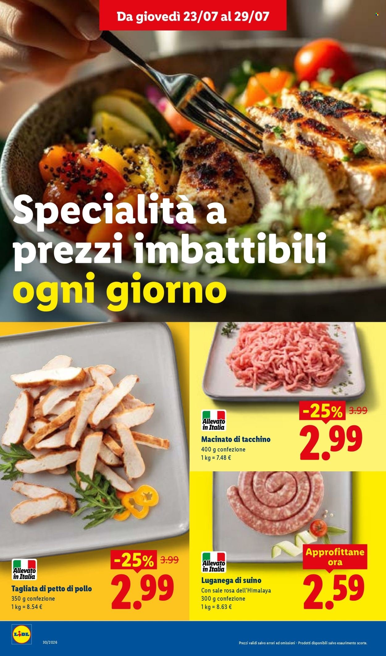 Volantino LIDL - L'estate del risparmio