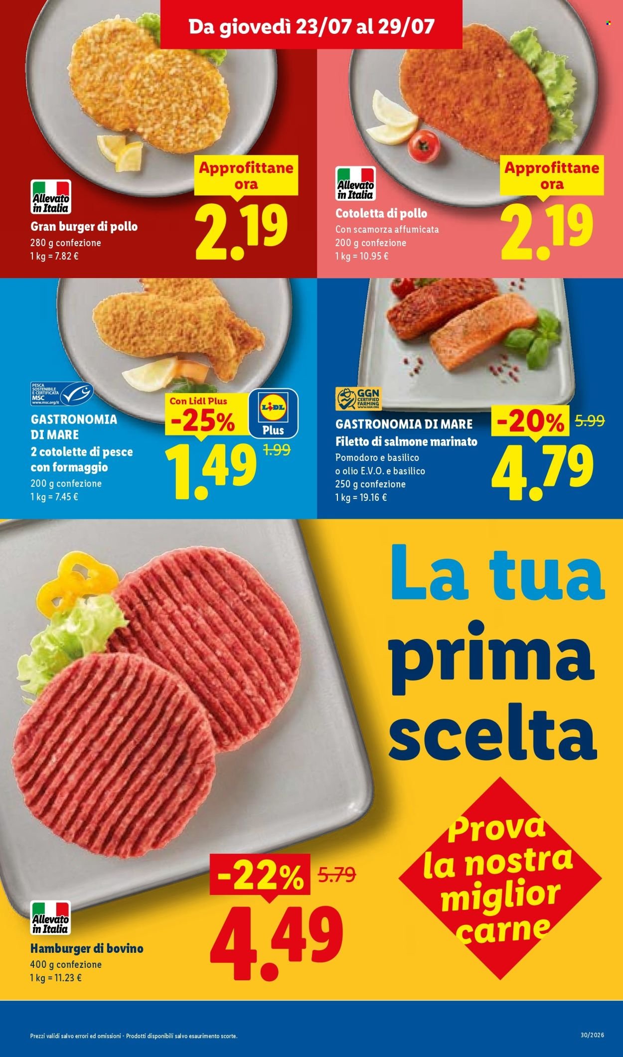 Volantino LIDL - L'estate del risparmio