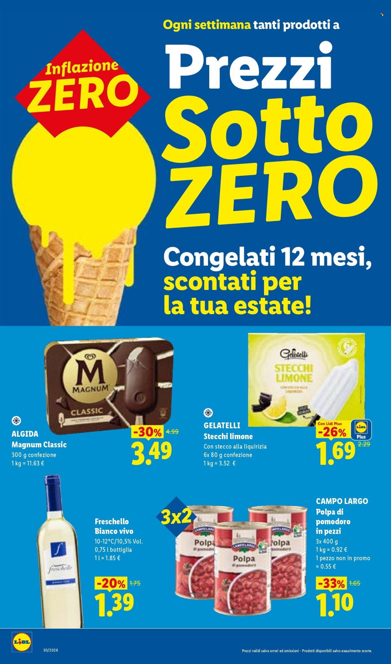 Volantino LIDL - L'estate del risparmio
