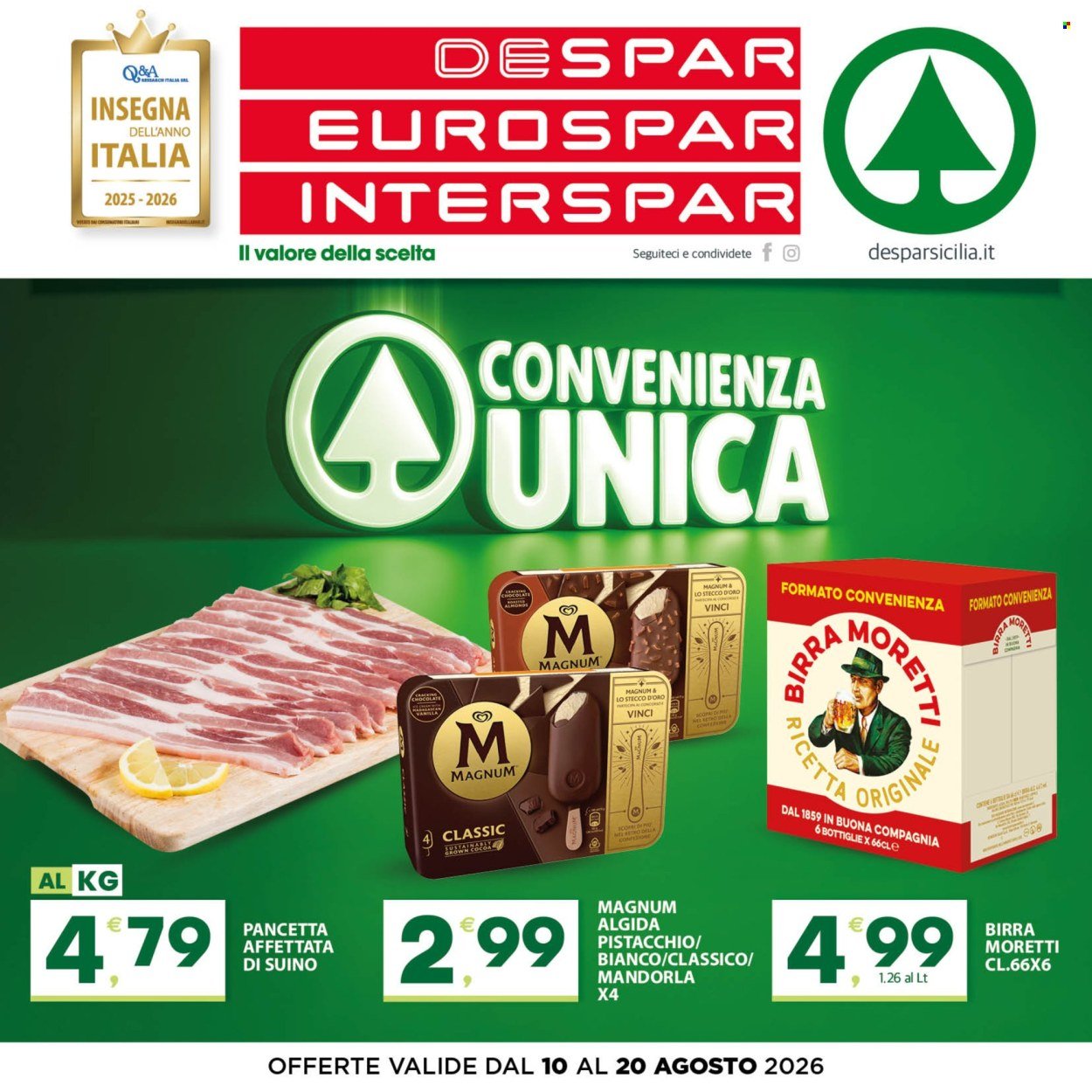 Volantino EUROSPAR - Da lunedì 10 2026