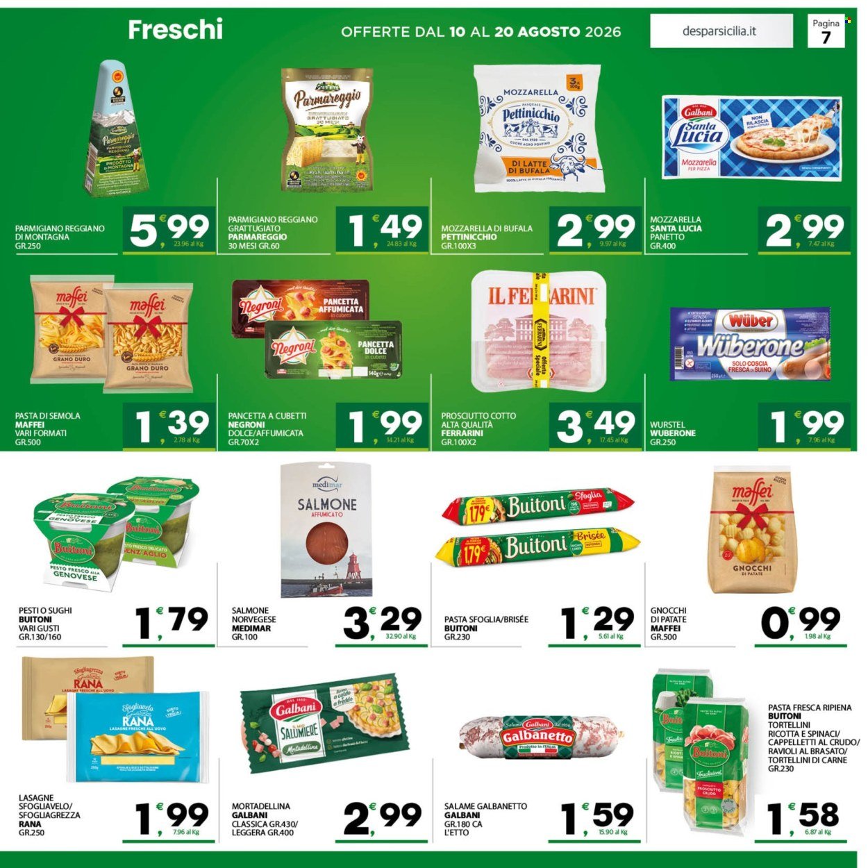 Volantino EUROSPAR - Da lunedì 10 2026