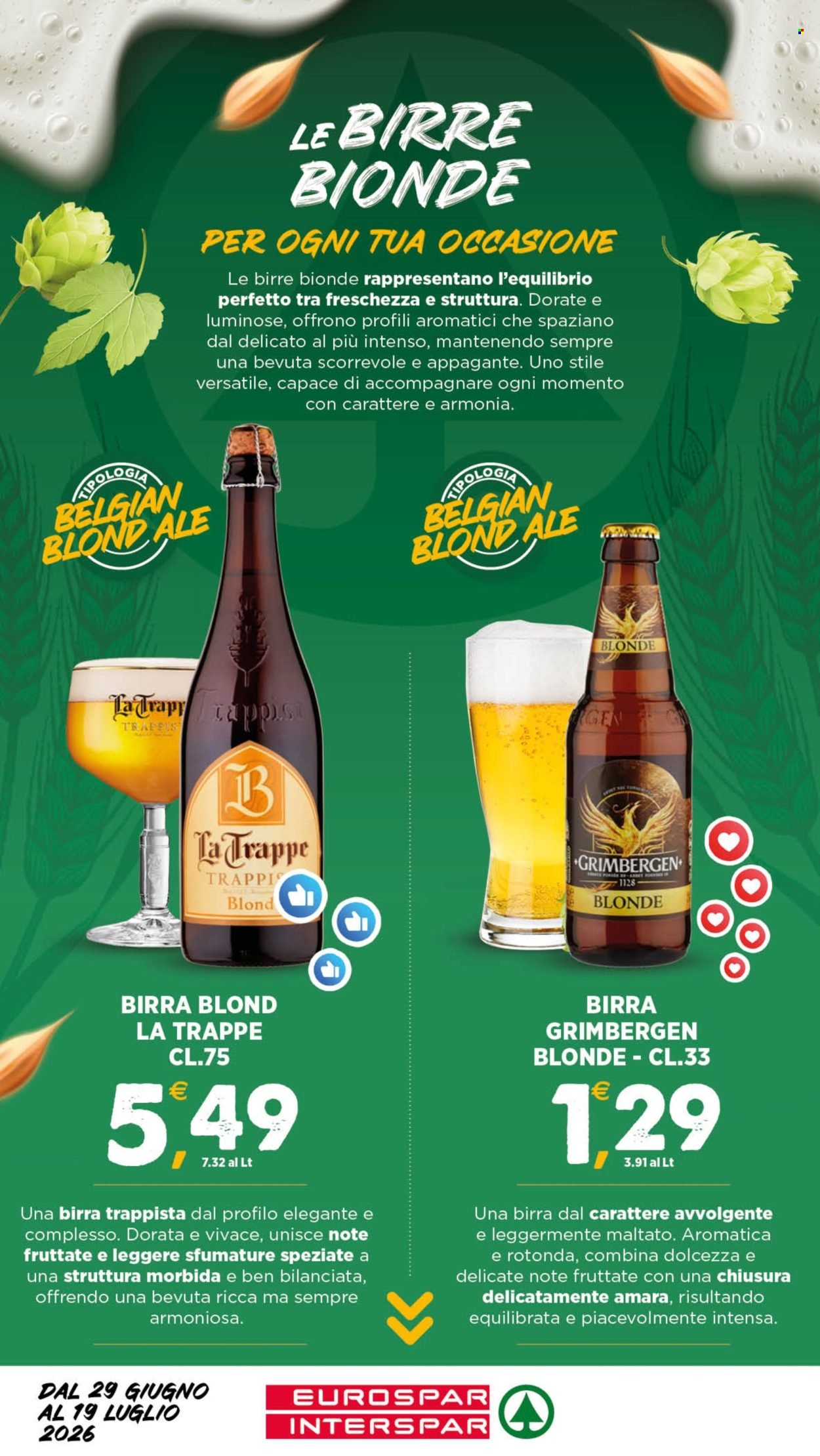 Volantino EUROSPAR - Da lunedì 29 giugno 2026
