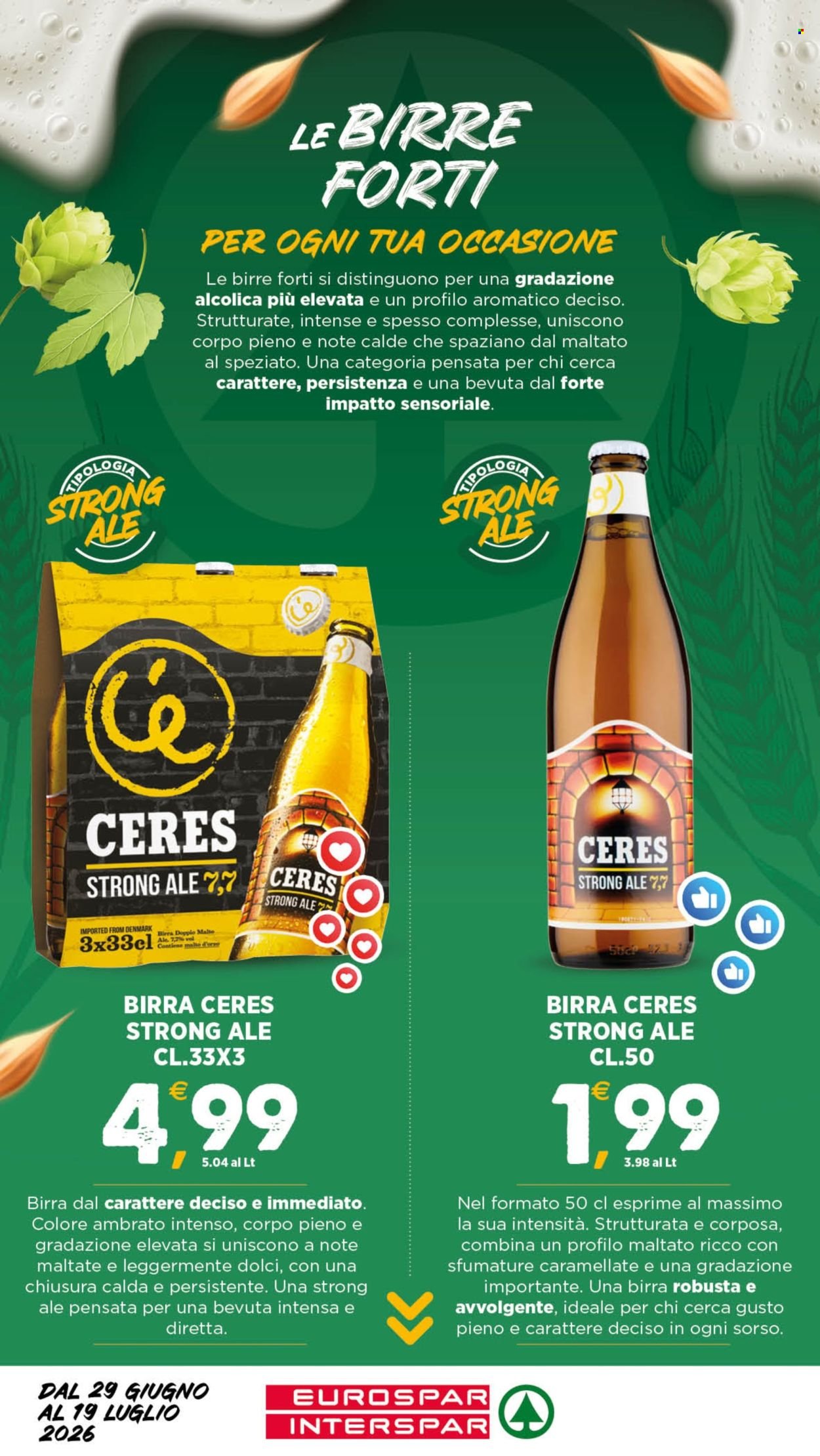 Volantino EUROSPAR - Da lunedì 29 giugno 2026