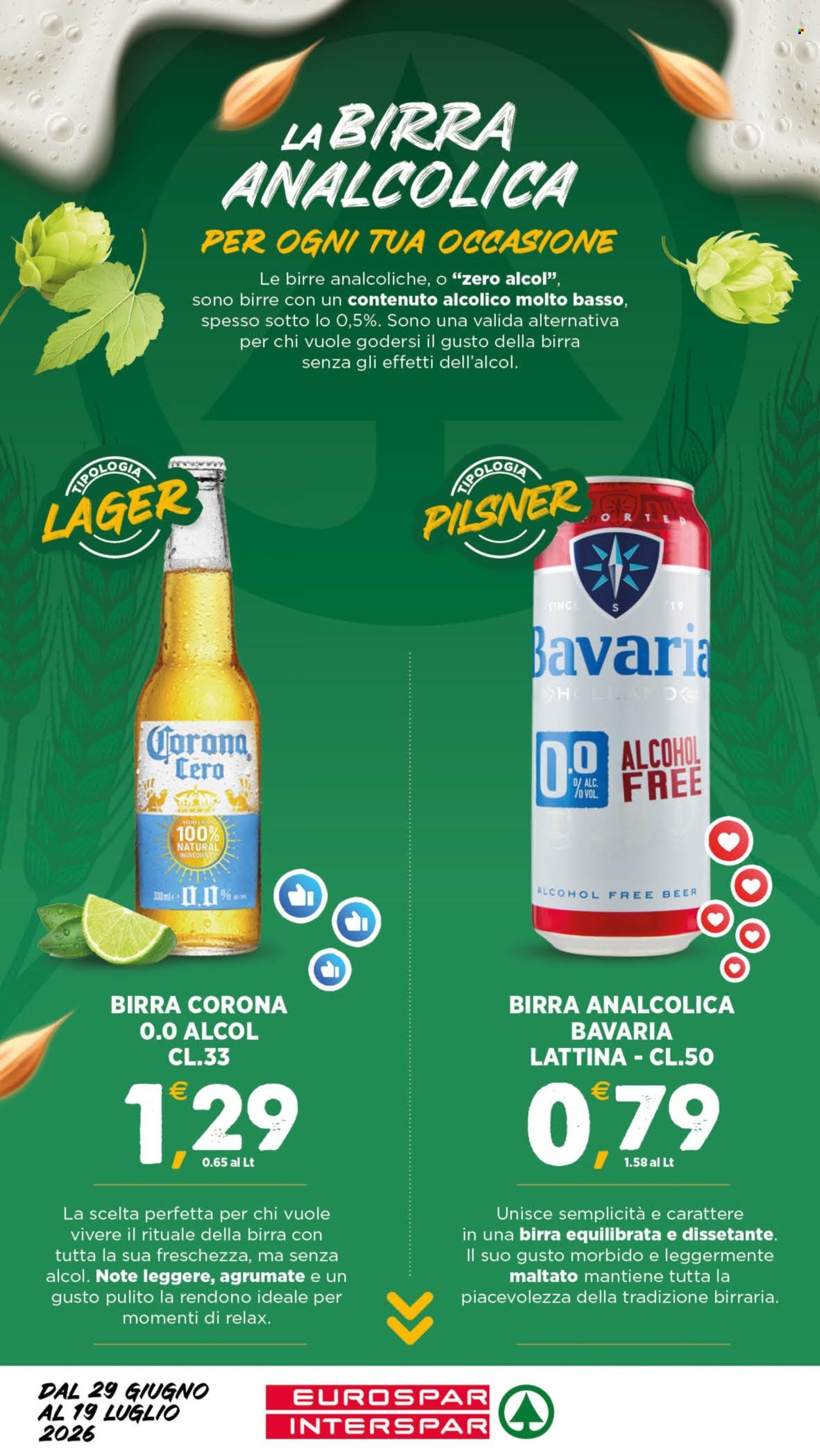 Volantino EUROSPAR - Da lunedì 29 giugno 2026