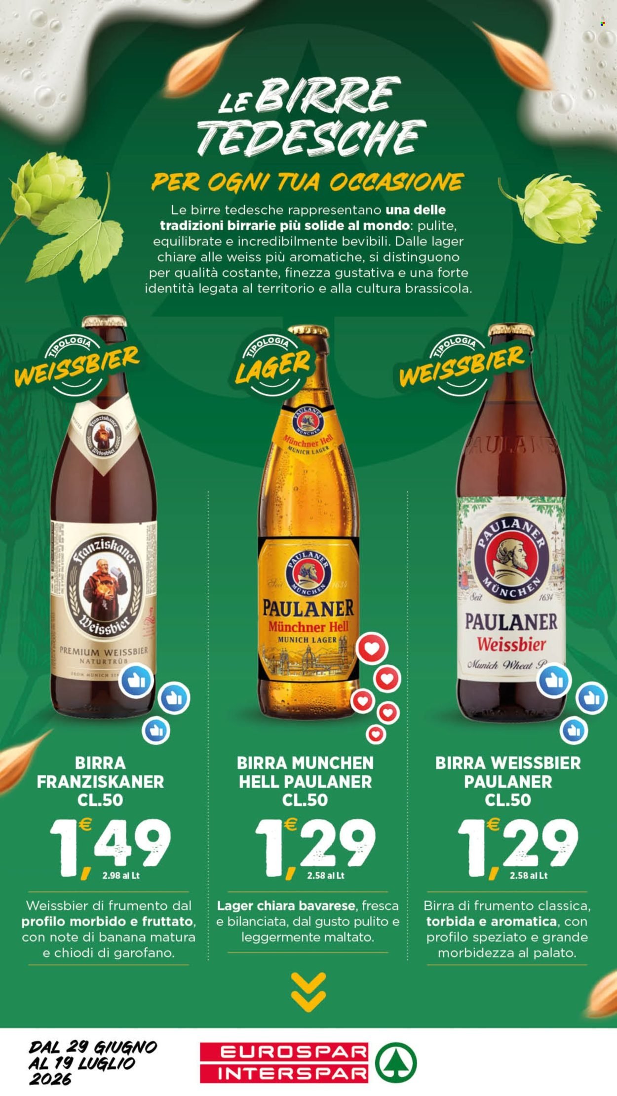 Volantino EUROSPAR - Da lunedì 29 giugno 2026